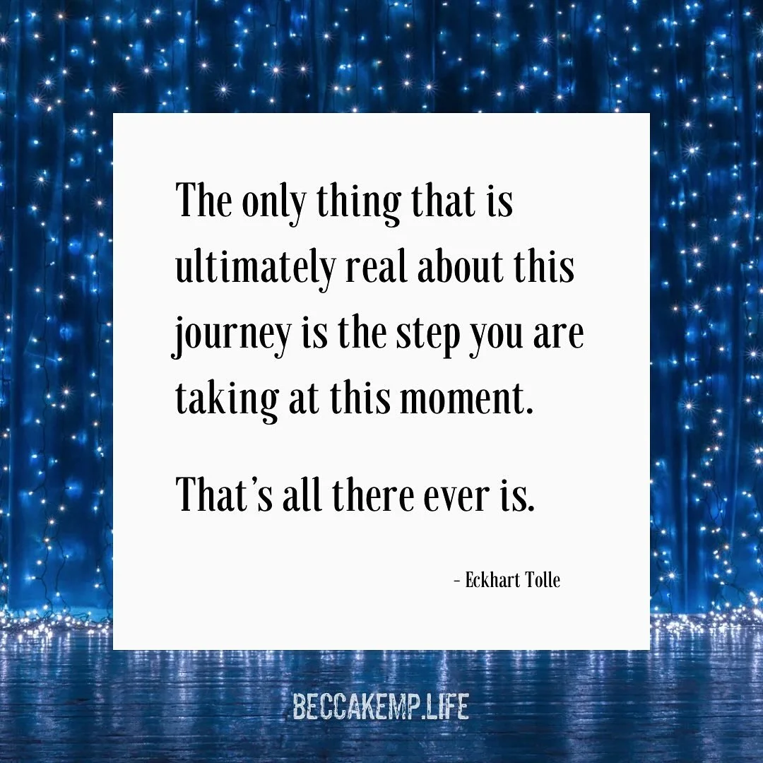 Bring yourself back to this moment. Just this one here, right now.

For just one breath, let yourself be.

Inhale here.

Exhale here.

The rest of the day, the rest of your list, the rest of fucking everything, it&rsquo;s all still out there.

But fo