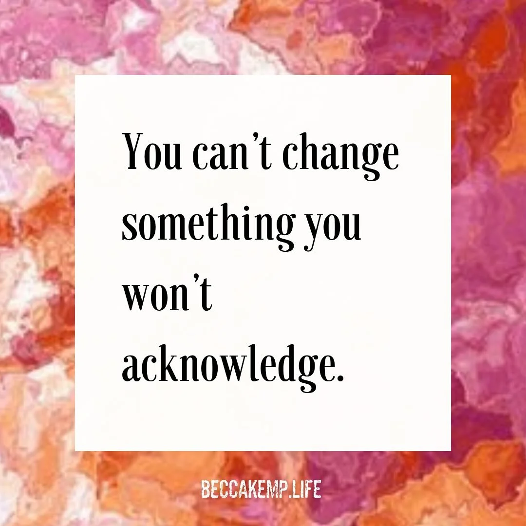 This is about being honest with yourself.
This is about being objective.
This is about feeling your feelings and trusting that you won&rsquo;t shatter.
This is about talking it through with someone or writing it out or making a spreadsheet or whateve