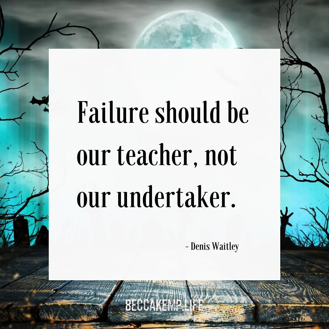 How afraid of failure are you? I know, it&rsquo;s not a simple question. You&rsquo;re probably fine with failing to fold your laundry. I know I am.

But what about those bigger failures? The ones that stop us in our tracks because they are very scary