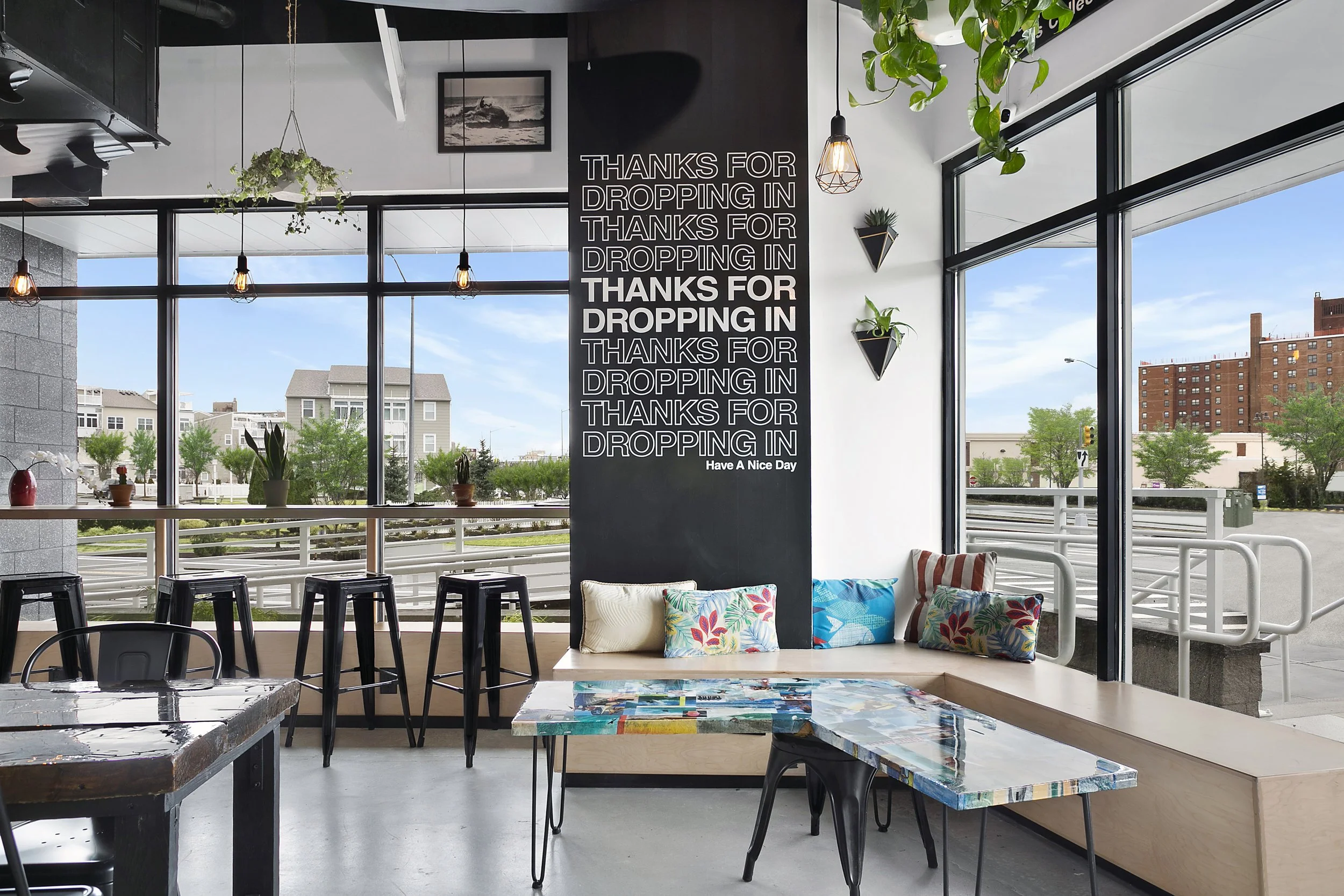 Locals Collective Cafe Mural Design