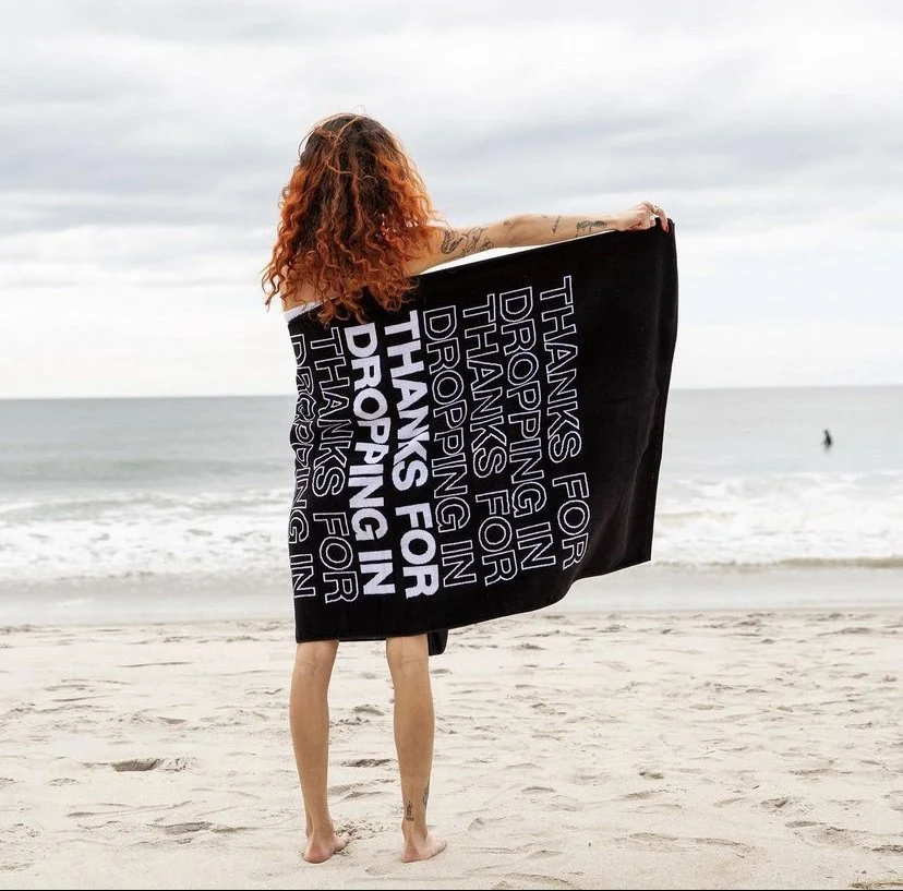 Locals Collective Surf Shop Towel Design