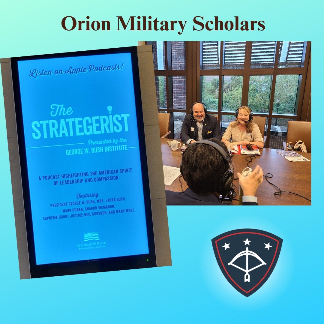 Lisa Molinari, Orion's Executive Director, and Francis Molinari, Chair of our Audit and Finance committee, were guests of The Strategerist podcast hosted by the George W. Bush Presidential Center. They discussed the personal experiences of their fami