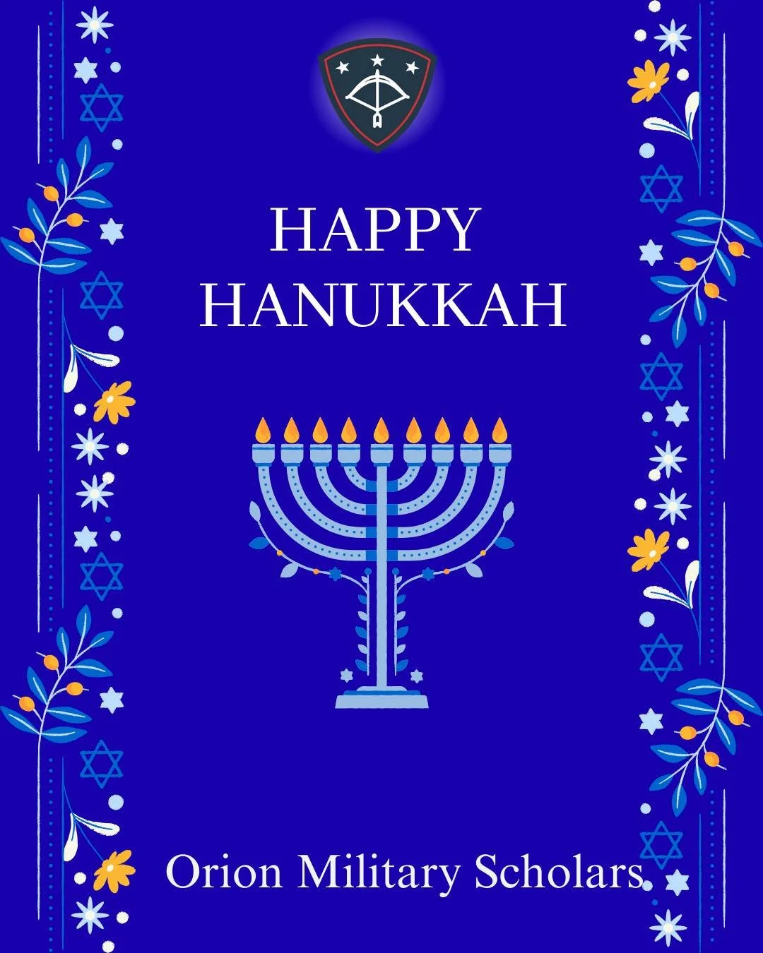 May all those celebrating Hanukkah have a joyous and radiant holiday, filled with love and light!