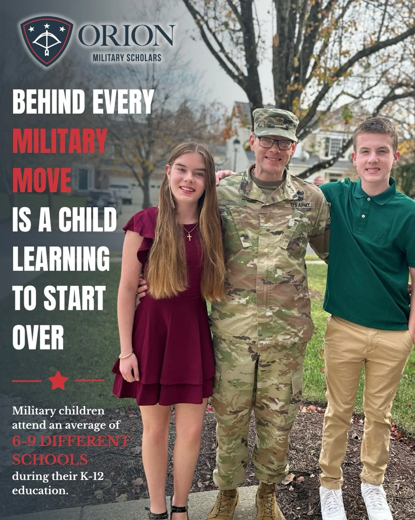 Behind every move is a child learning to start over. Every relocation can mean saying goodbye to friends, adjusting to a new school, and rebuilding a sense of belonging. While military connected students are remarkably resilient, these repeated trans