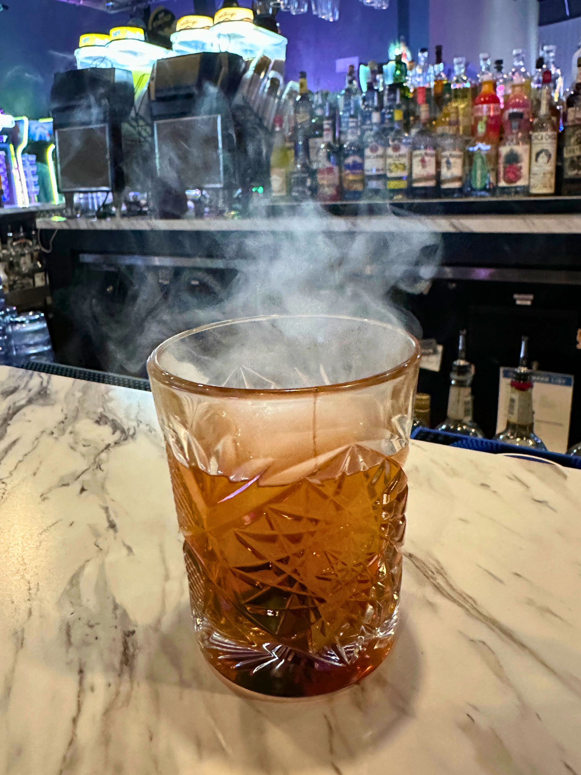 Smoked Old Fashioned