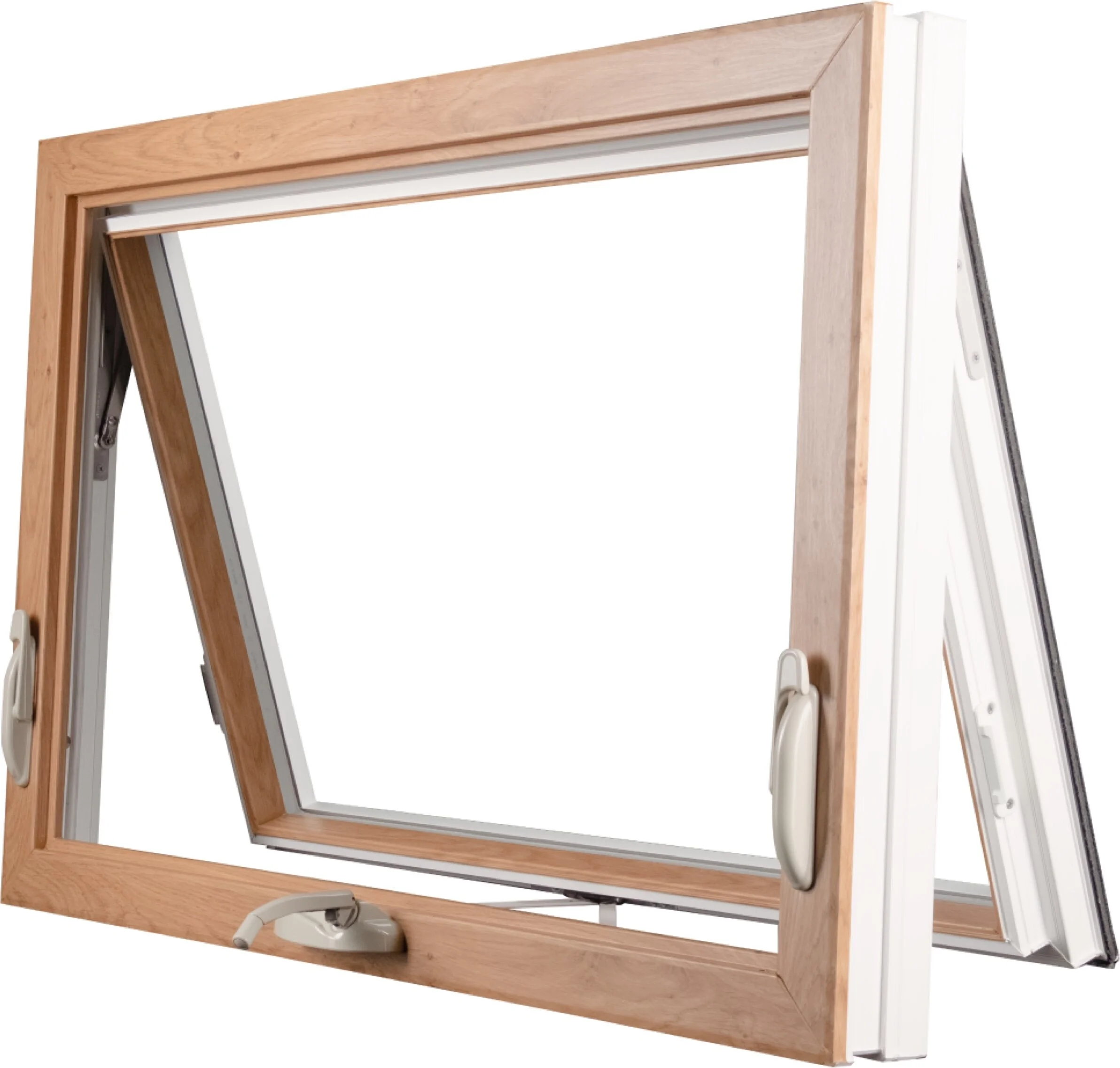 An image of Mercury Excelum's EOS+ series vinyl awning windows, double-glazed with Low-E and Argon.