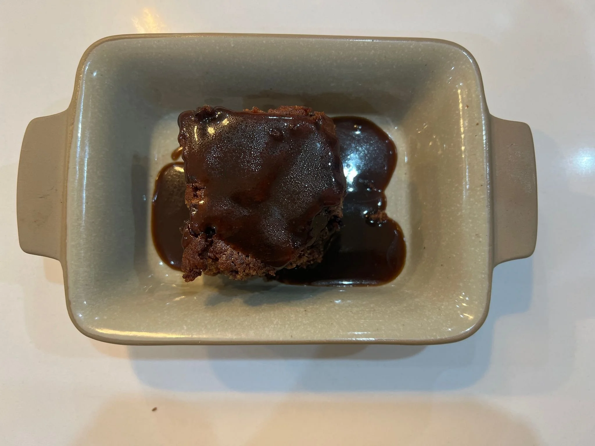 Sticky Toffee Pudding with Ice Cream