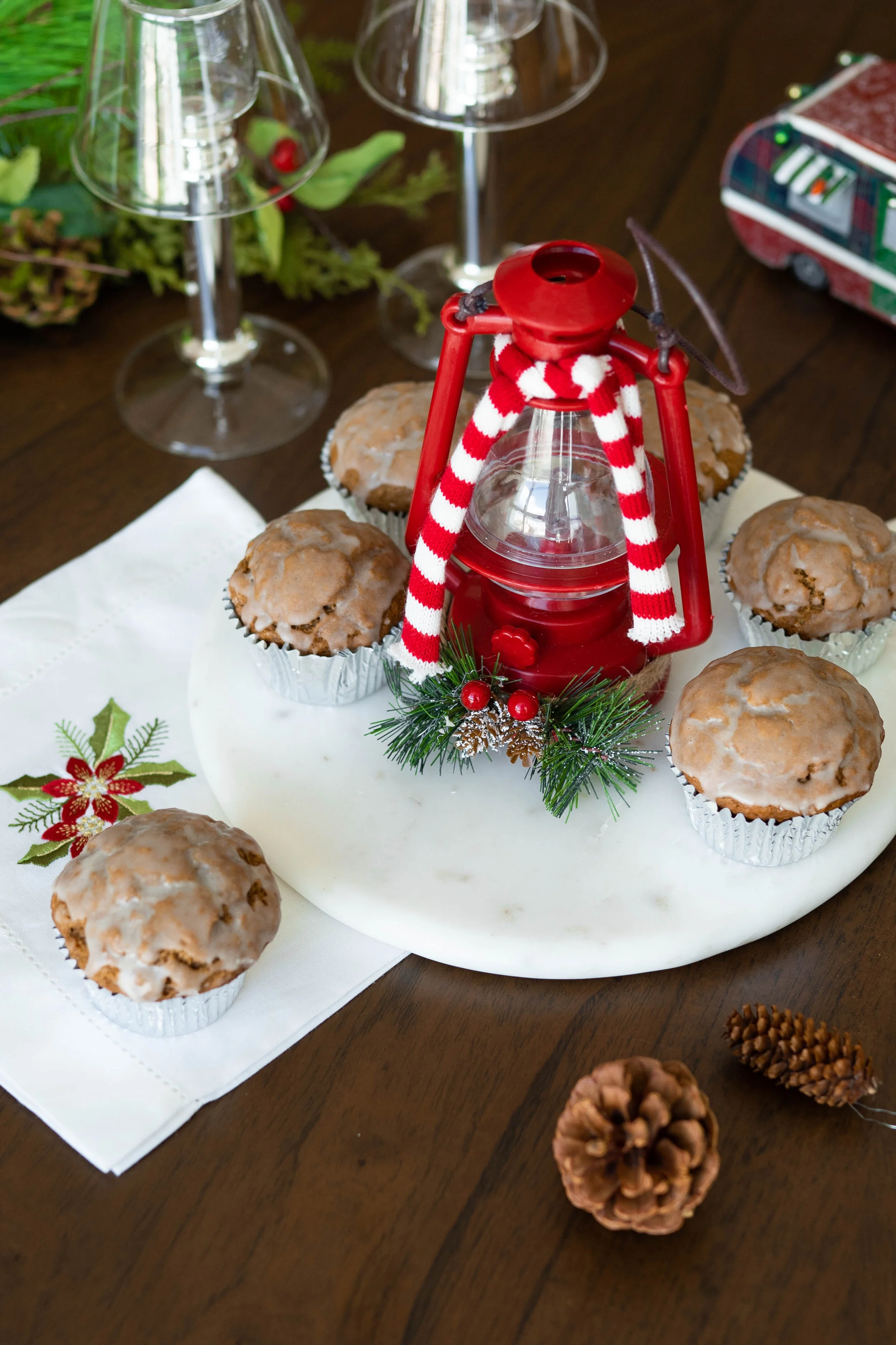 Gingerbread muffins