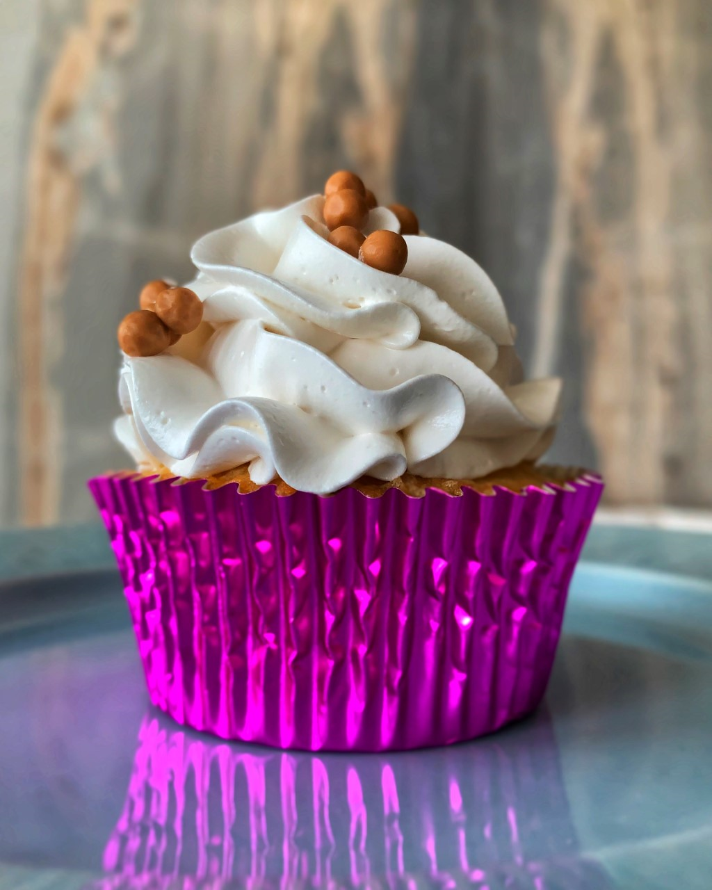 Cupcakes rellenos de Dulce de Leche