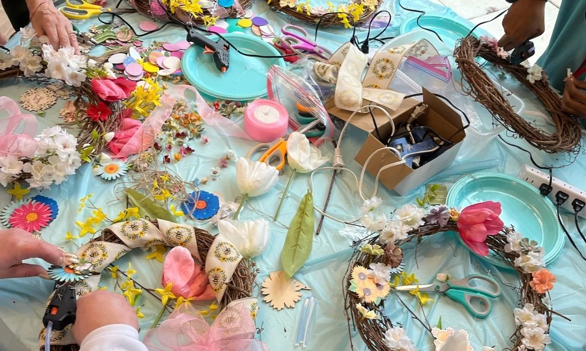 Creating Easter Celebrations at Helping Up Mission Center for Women and Children