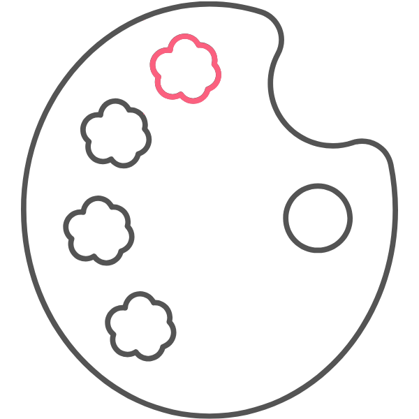 Painter's palette icon