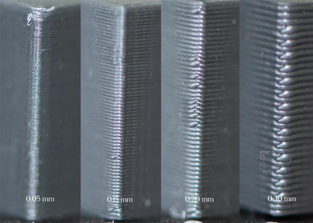 Layer height: An overview