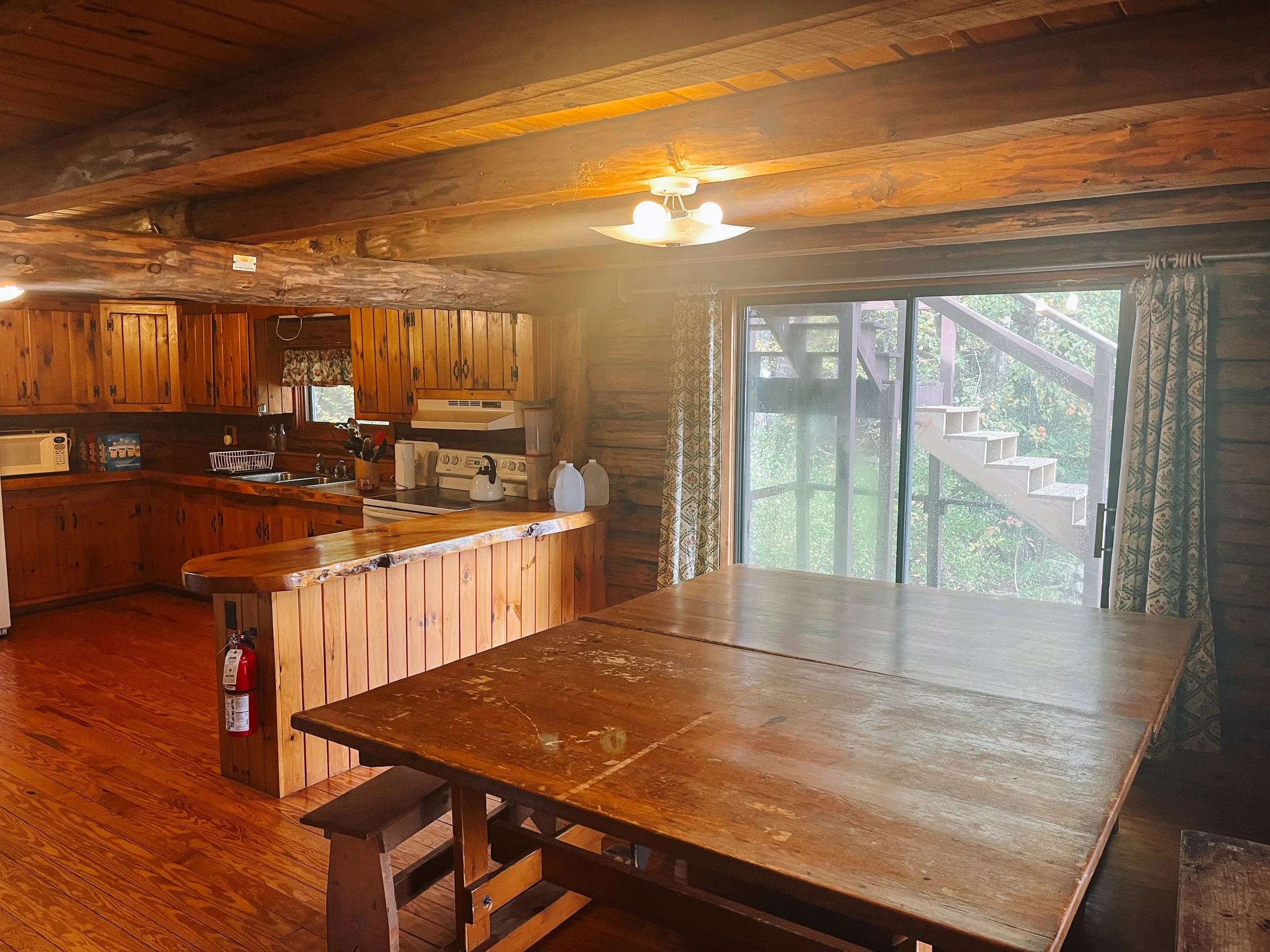Log Cabin Dining Room