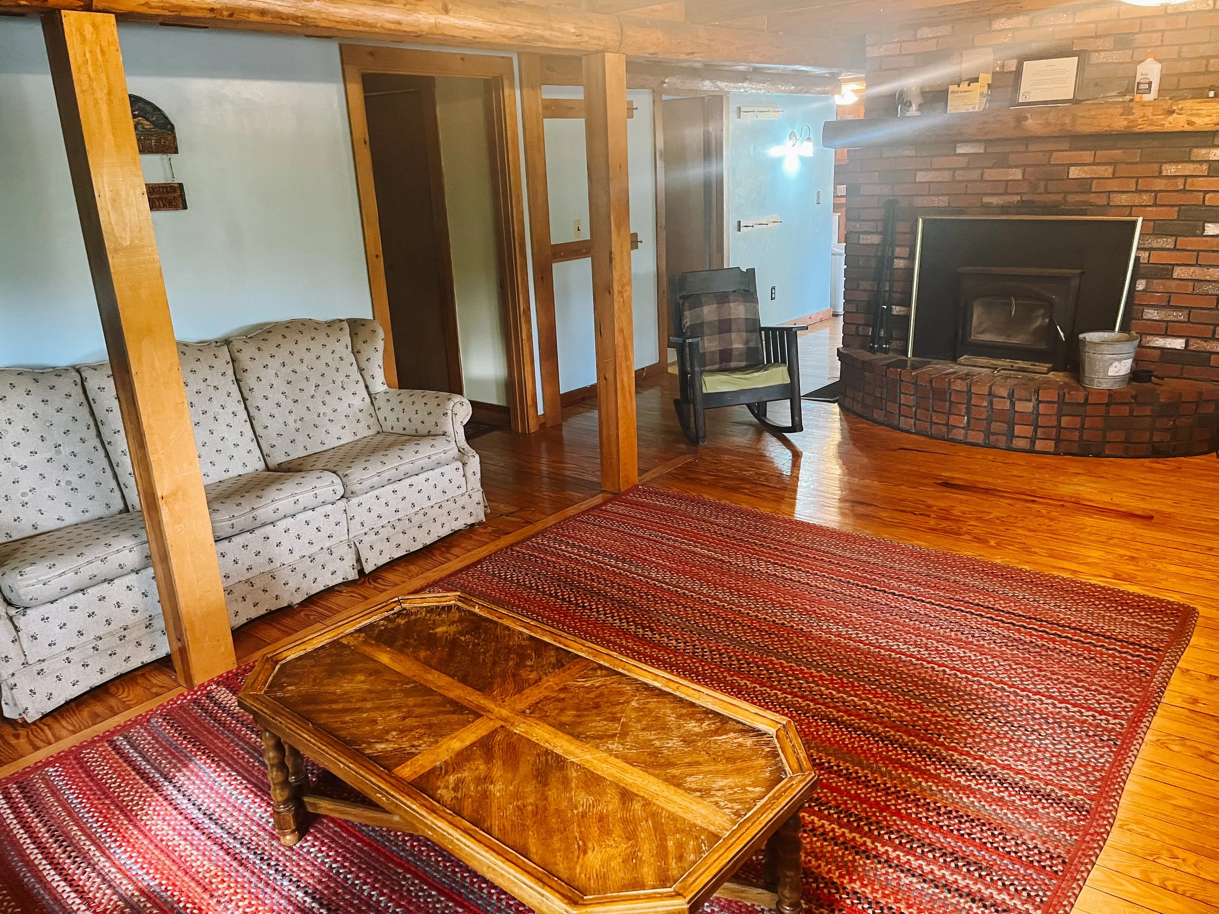 Log Cabin Living Room