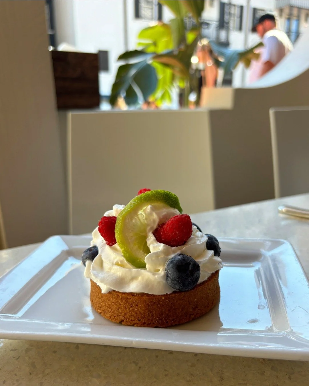 Light and refreshing - our Seasonal Fruit Tart is a must! 🍓