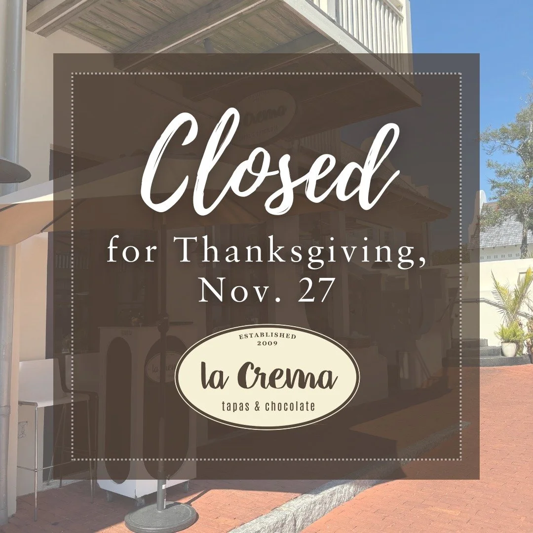 We'll be closed for the holiday tomorrow, but if you're looking for a place to eat, our sister restaurant @laco30a will be open from 11-6 with a Traditional Thanksgiving Buffet! 🦃