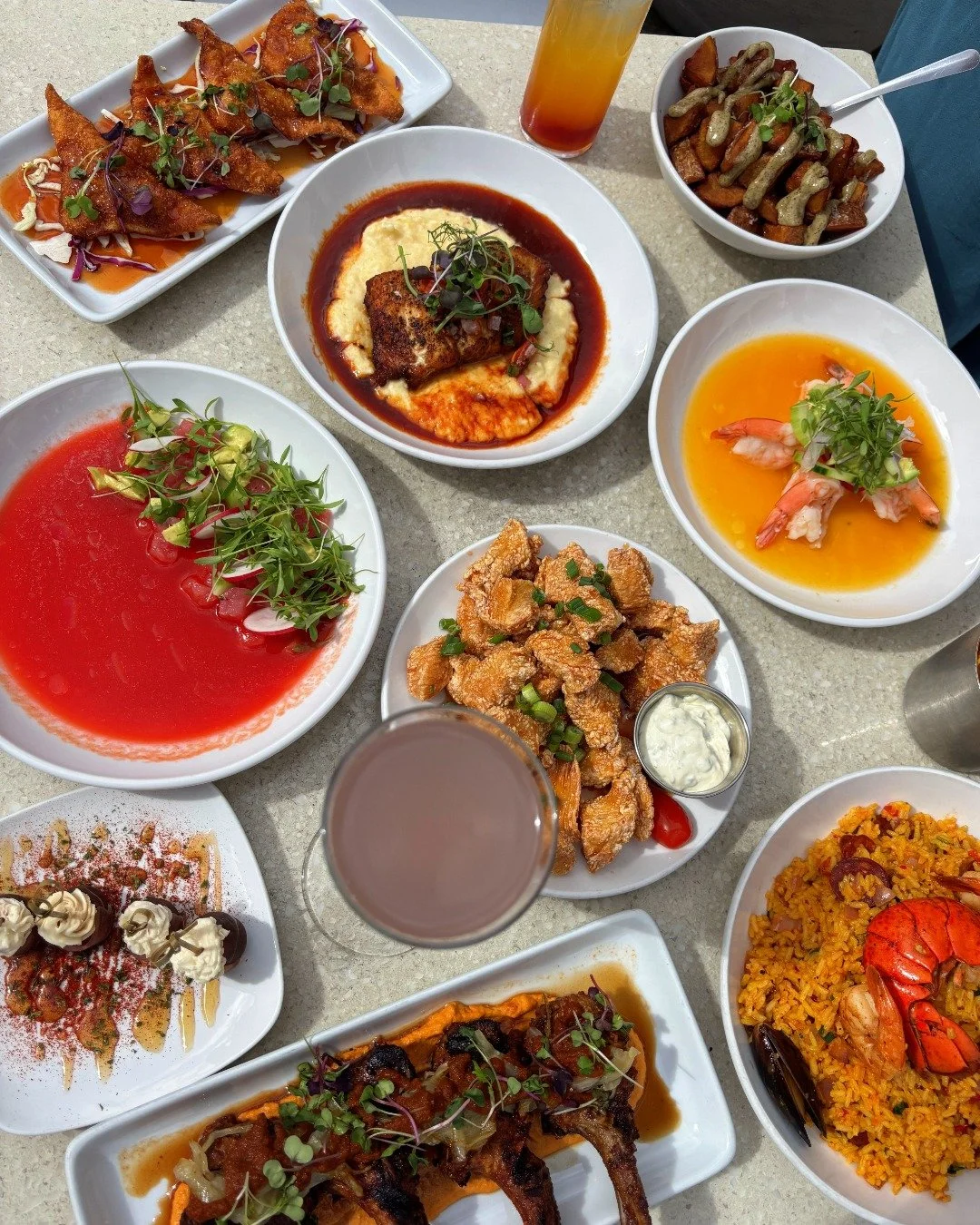 All you need are tapas... and cocktails... and desserts 🫶