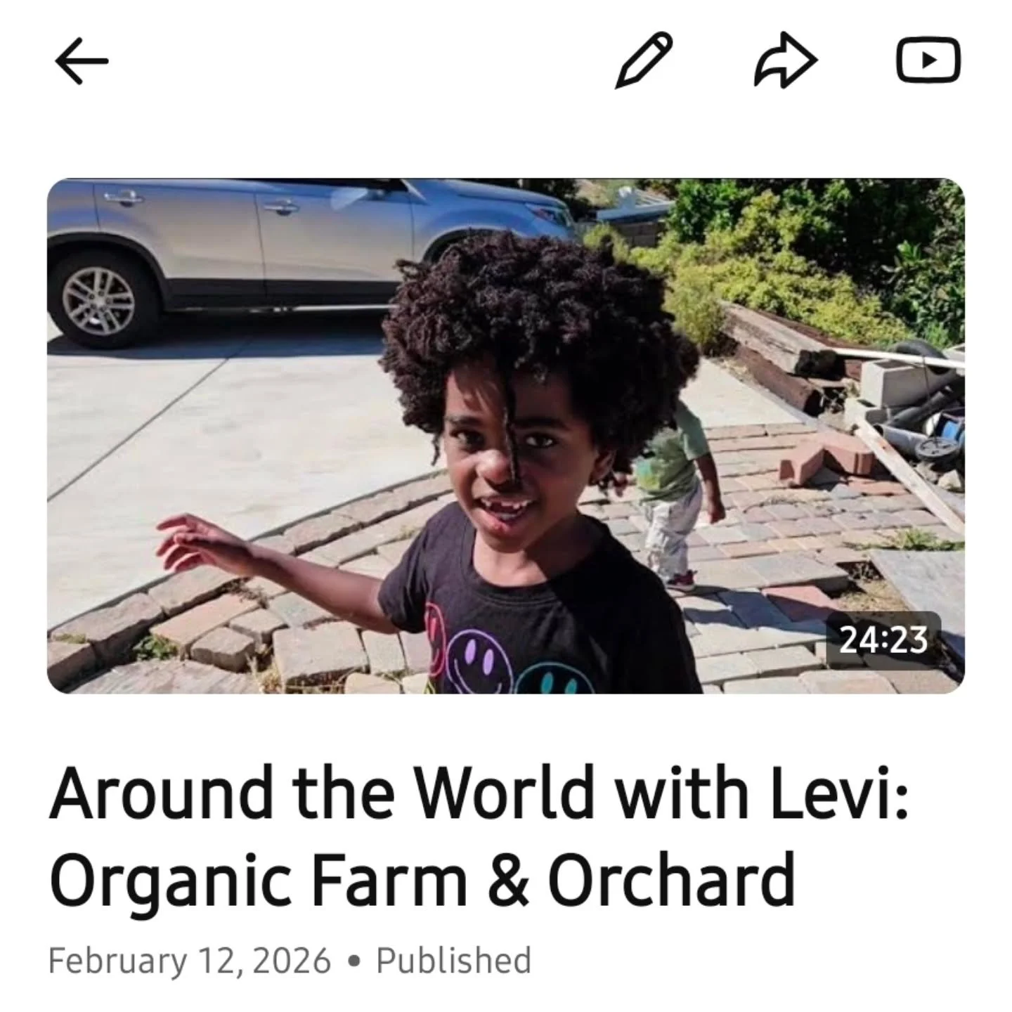 New Episode Alert!

During the Nomadic Journey, we had the pleasure of staying on a property that afforded us with an Around the World with Levi moment!

Check it out on YouTube and at the link in bio!
#levismocks