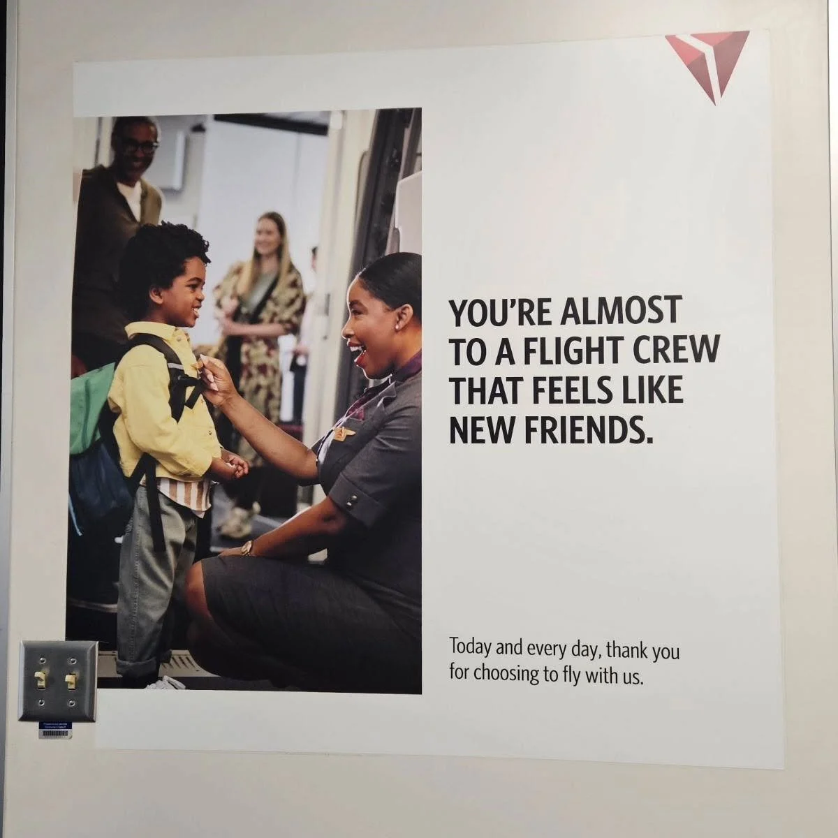 We want to take this moment to shout out @delta for this booking last year and affirming Around the World with Levi 🌏
From multiple folks, we've heard that this ad has been spotted in airports all over the country: Boston, Atlanta, and most recently