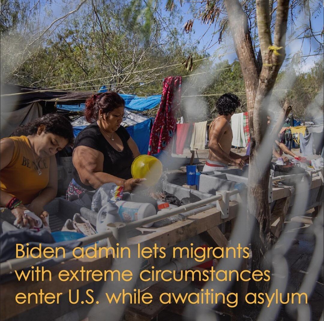 LINK TO ARTICLE IN BIO &quot;The Biden administration has said it will start processing people who have been waiting under 'Remain in Mexico' on Friday, beginning with those who have been waiting the longest and those who are deemed most vulnerable. 