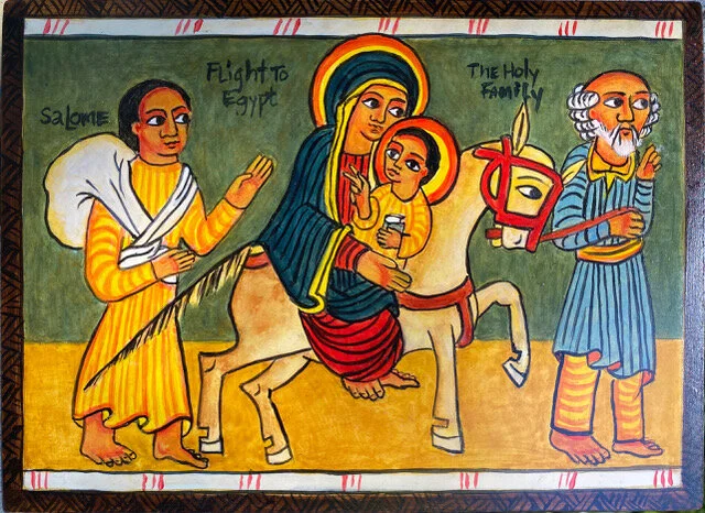 Flight to Egypt, The Holy Family