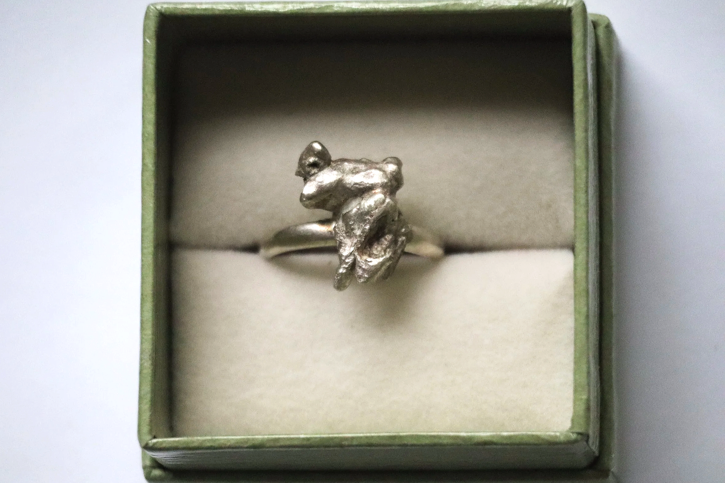 Sterling Silver Blob Ring