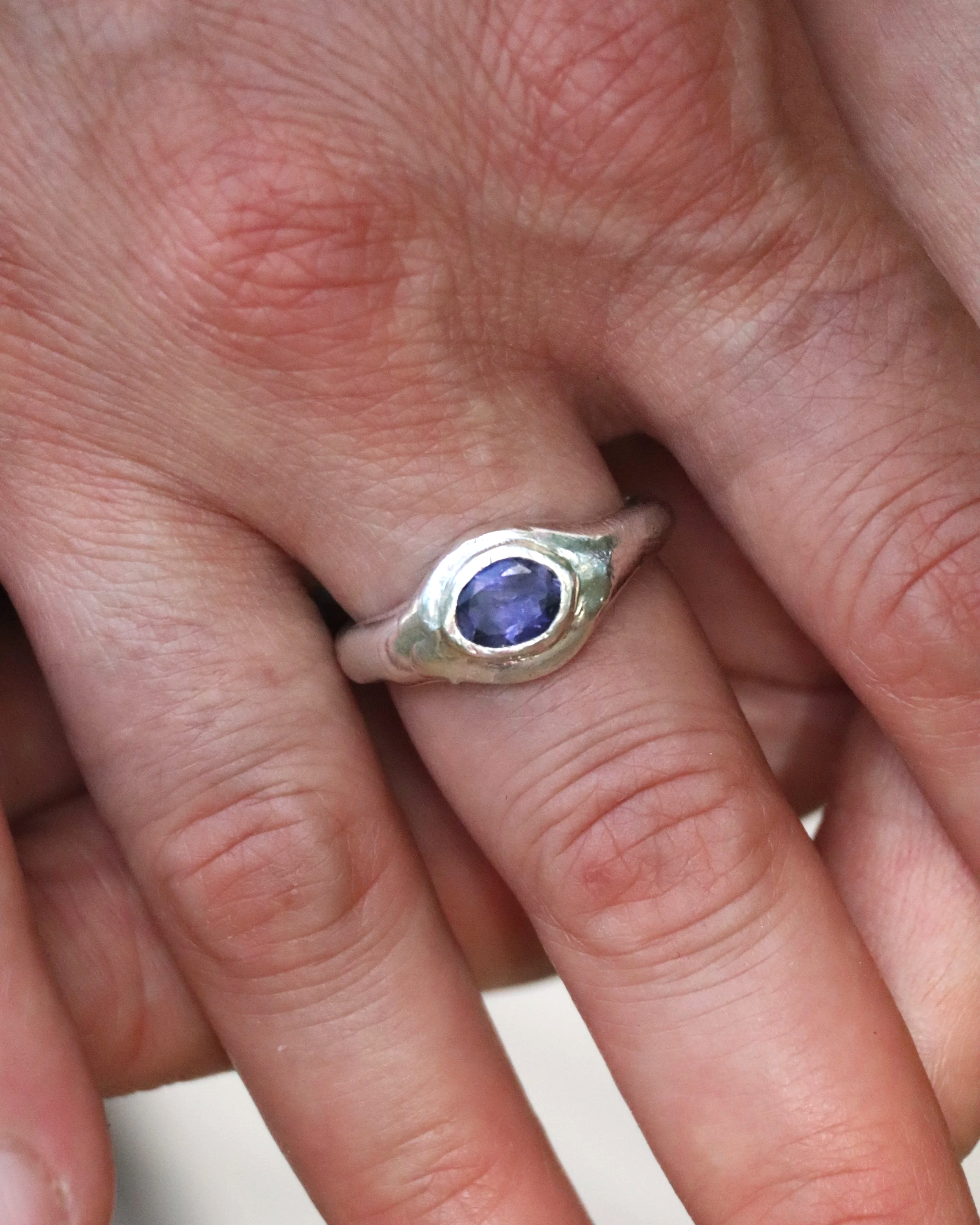 Lolite Bulb Ring