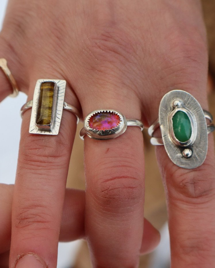 Dragons Breath Opal Ring