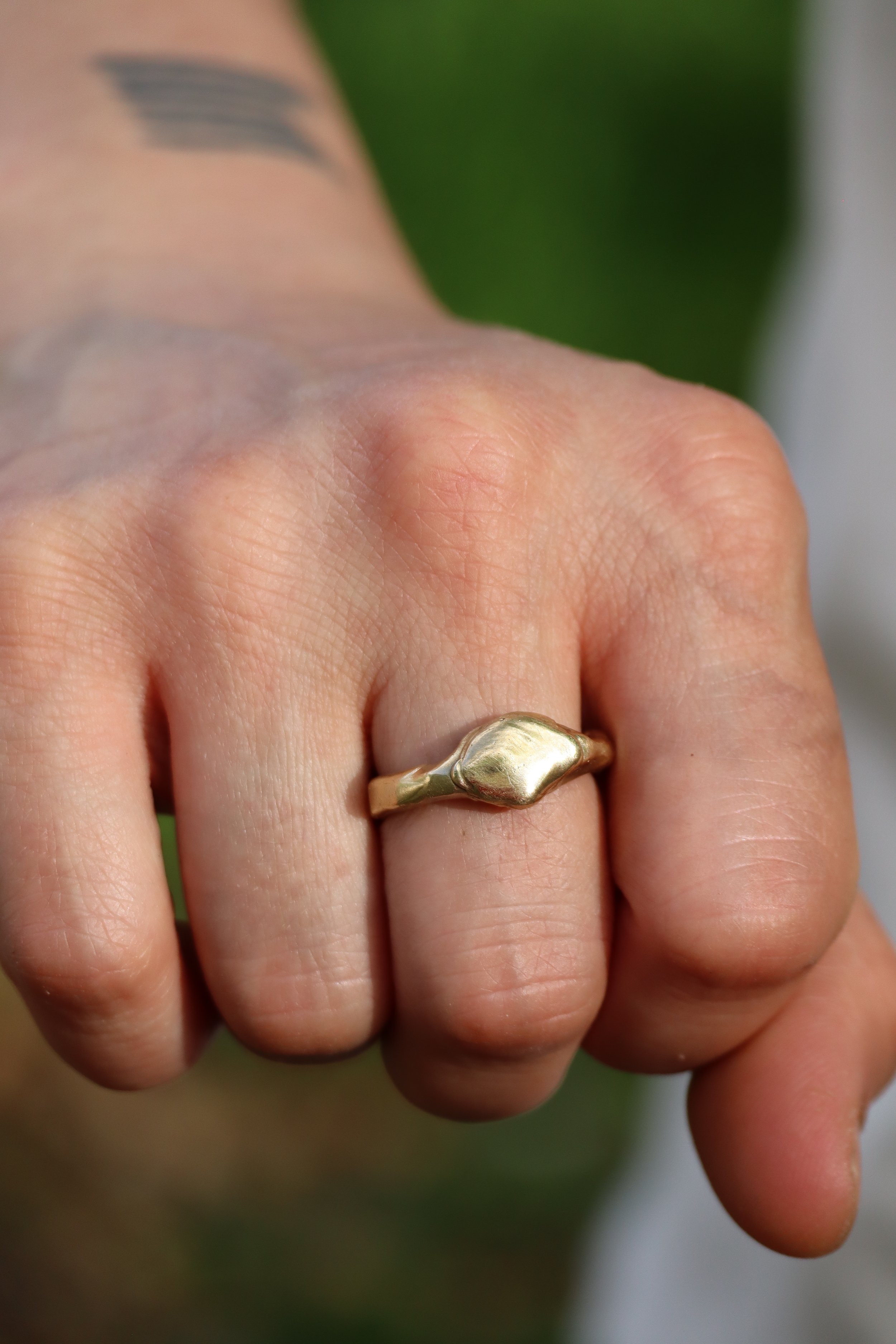 Golden Vessel Ring