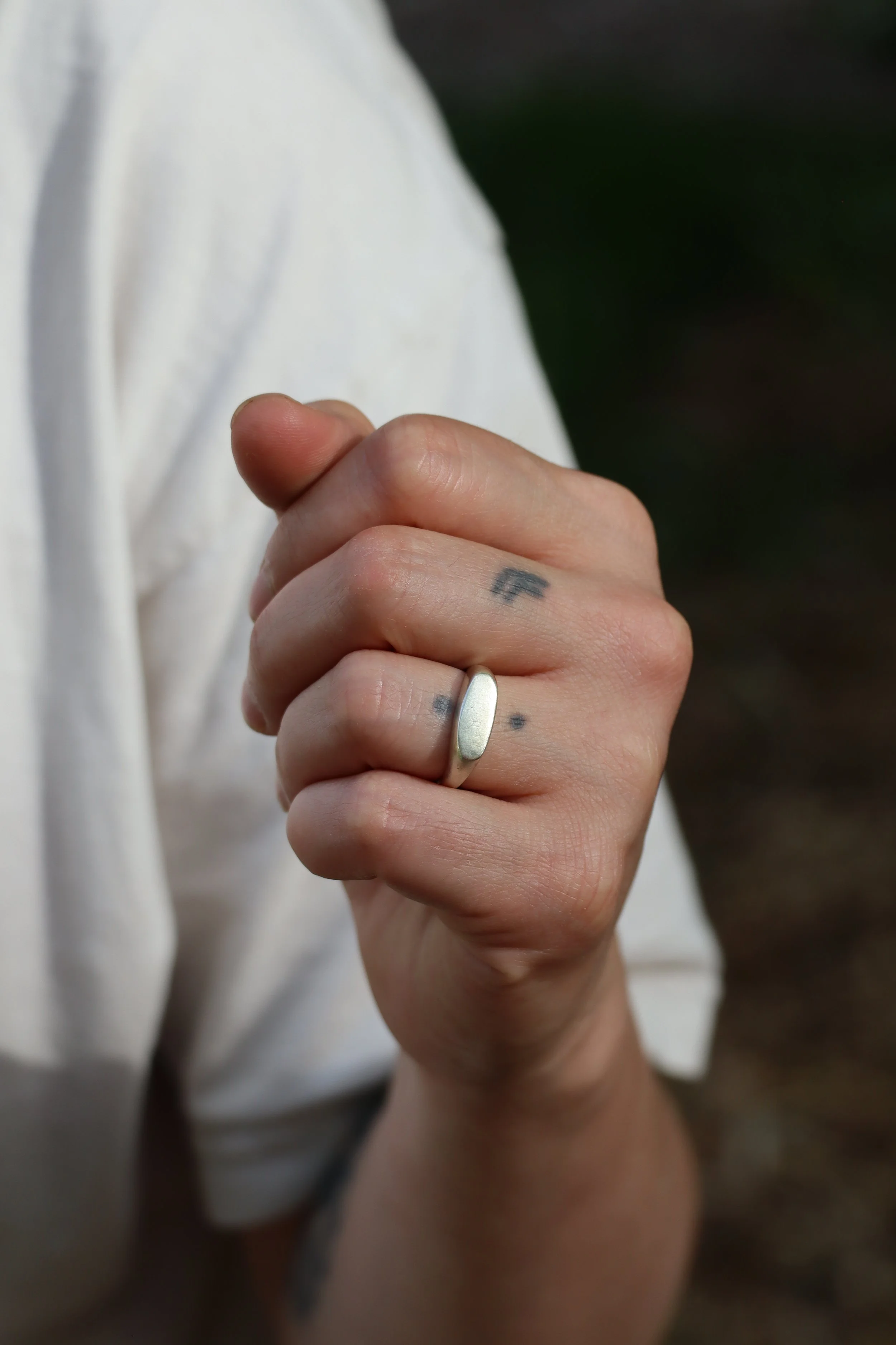 Oval Signet Ring