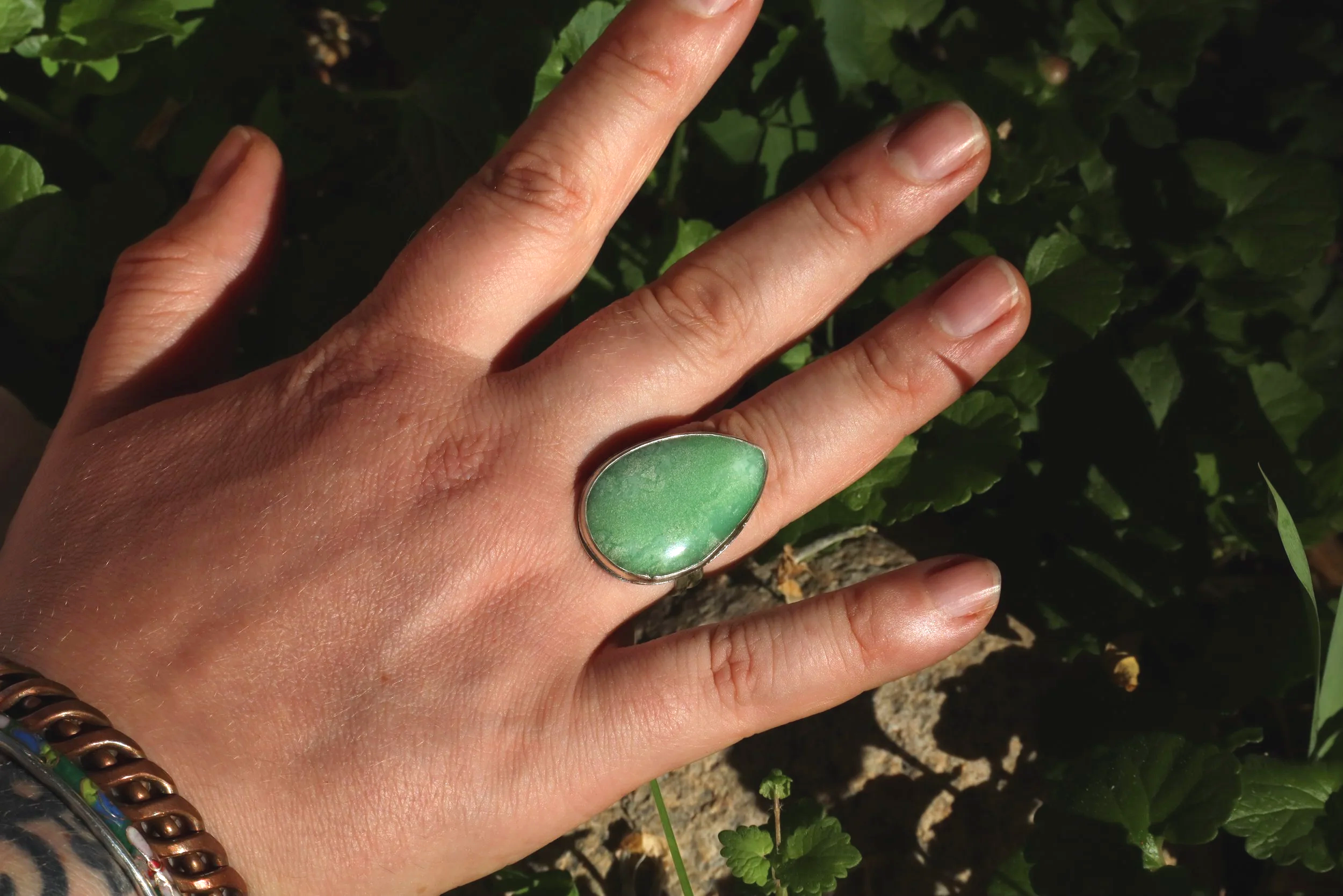 Aventurine Ring