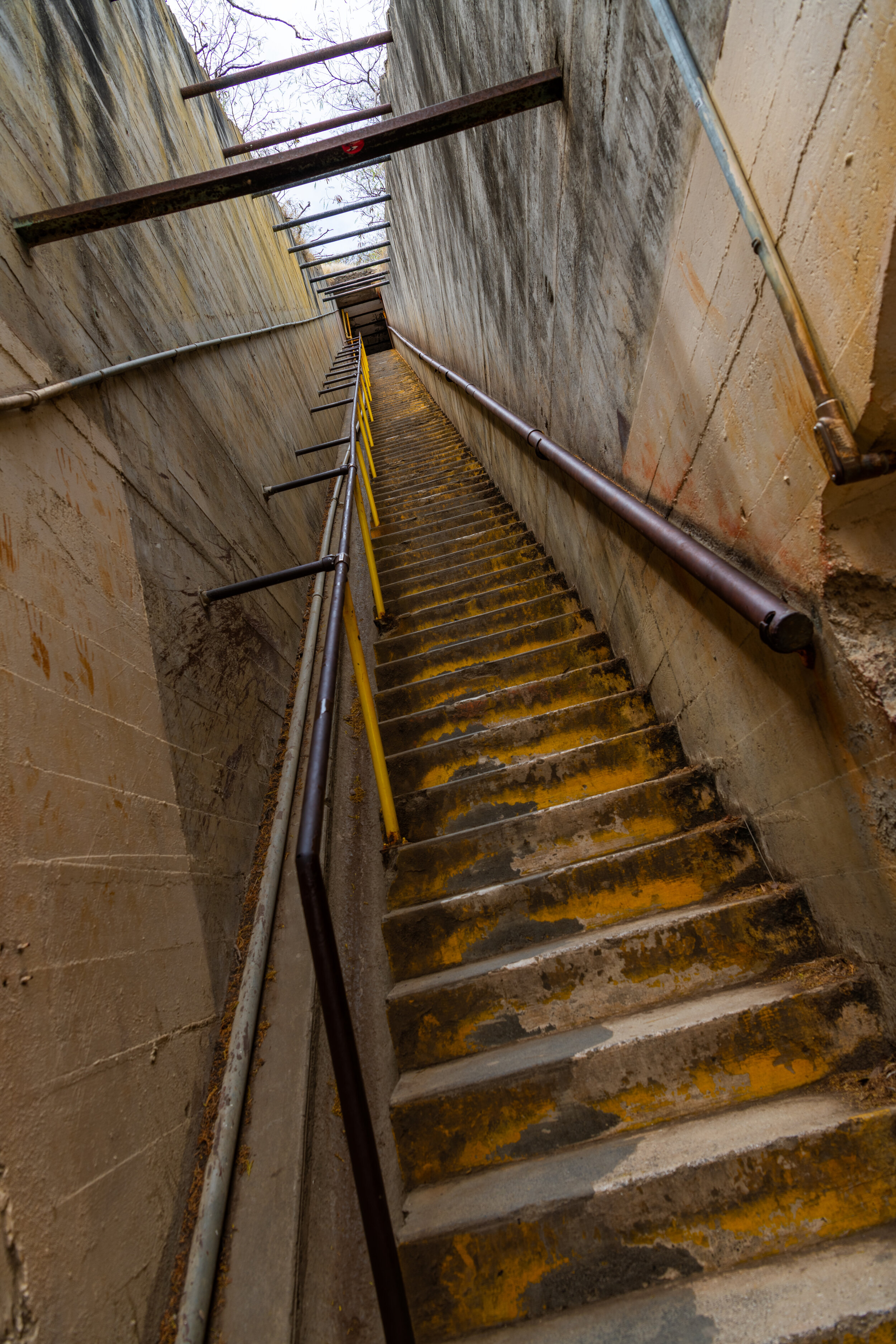 Stairway at Diamond Head State Monument
