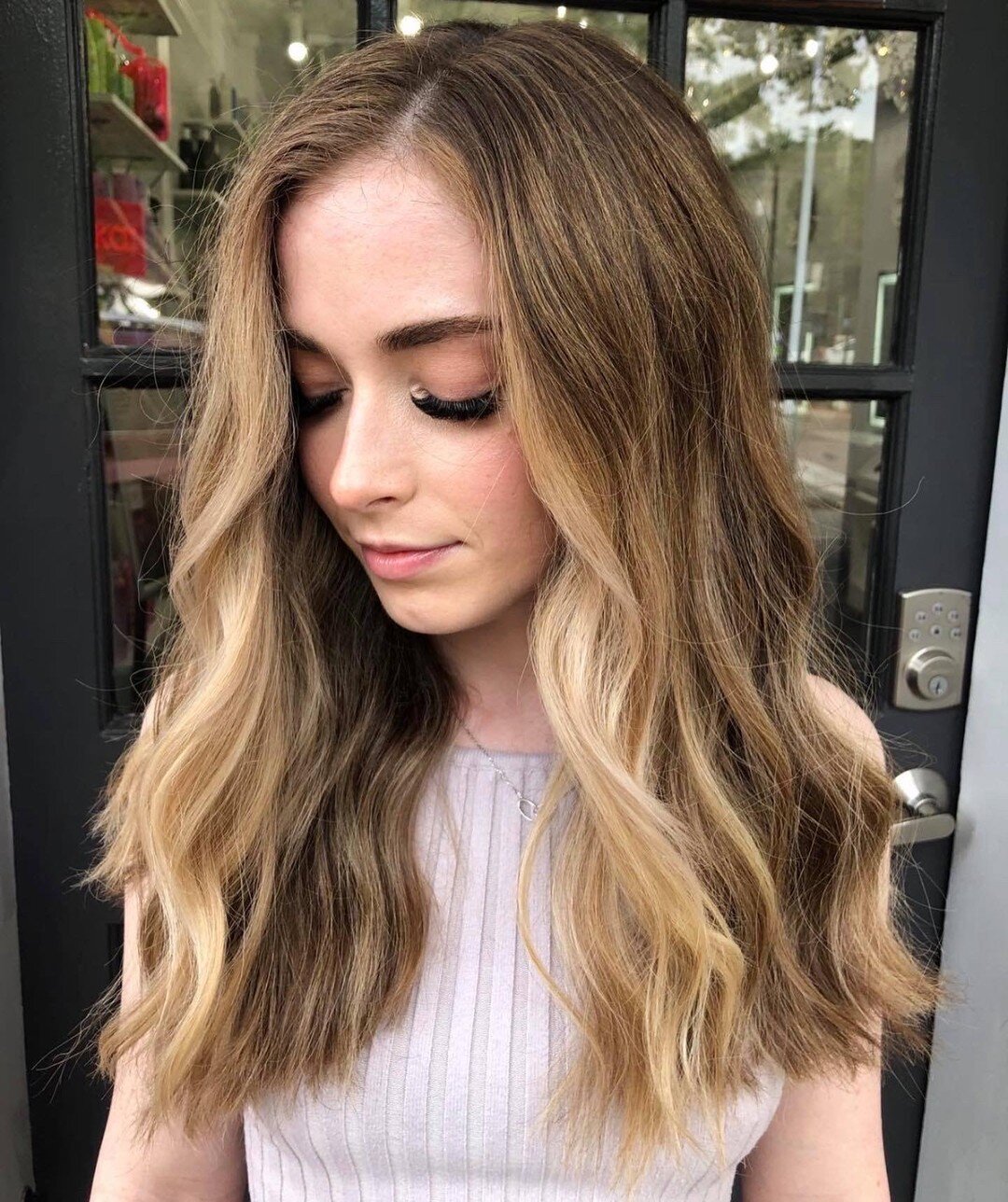 Oh, la, la.... by BHC Hair Artist, Kendra @beautybykendra.bhc⁠
⁠
#hairgoals #bristowhaircompany #instahair #roswellsalon ##newhairstyle #hairextensionspecialist #roswell #naturalbalayage #hairgame #handpaintedhair #newhairdontcare #masterofbalayage #