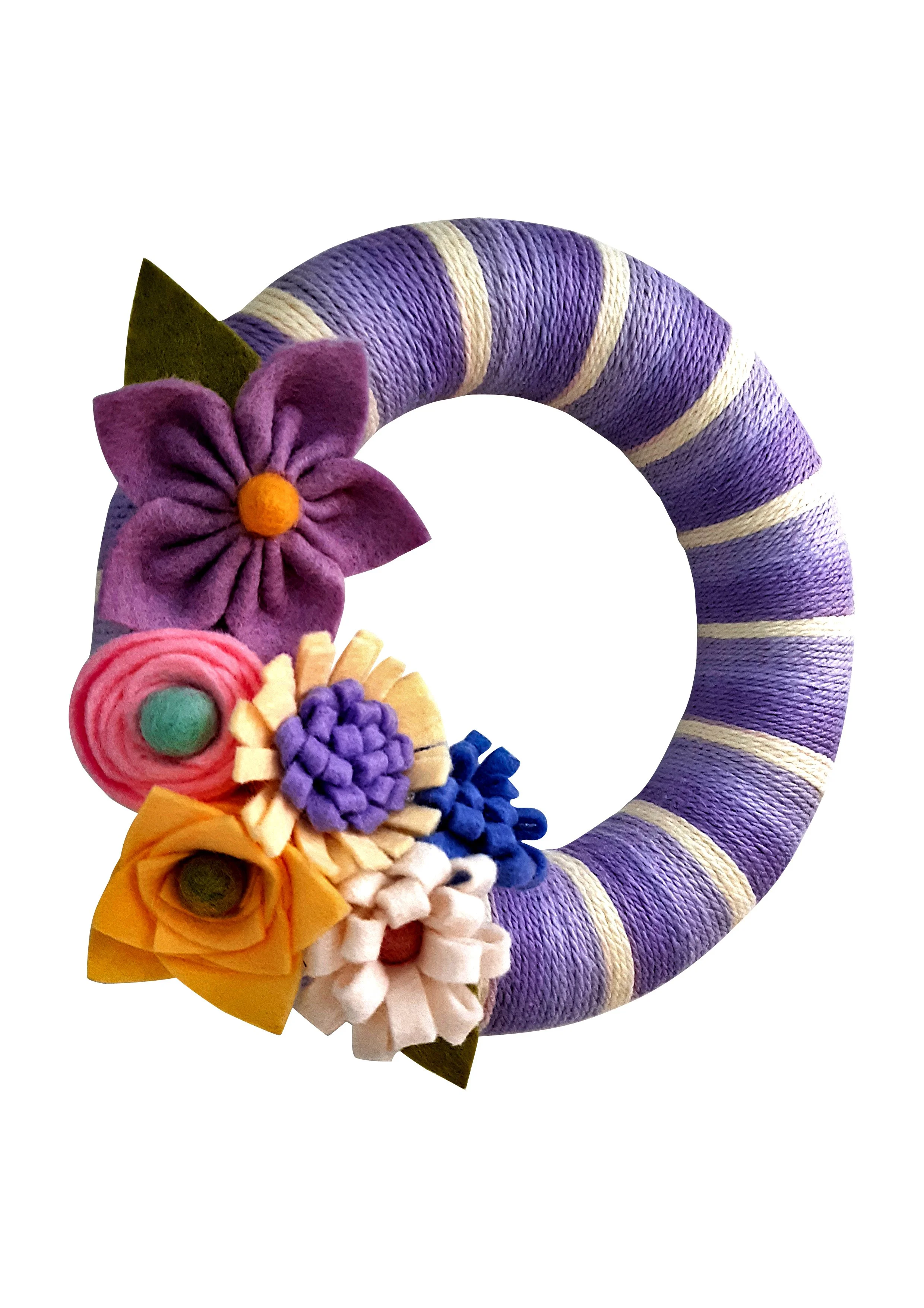 FLORAL FELTING WORKSHOP - SPRING WREATH *Sold out 