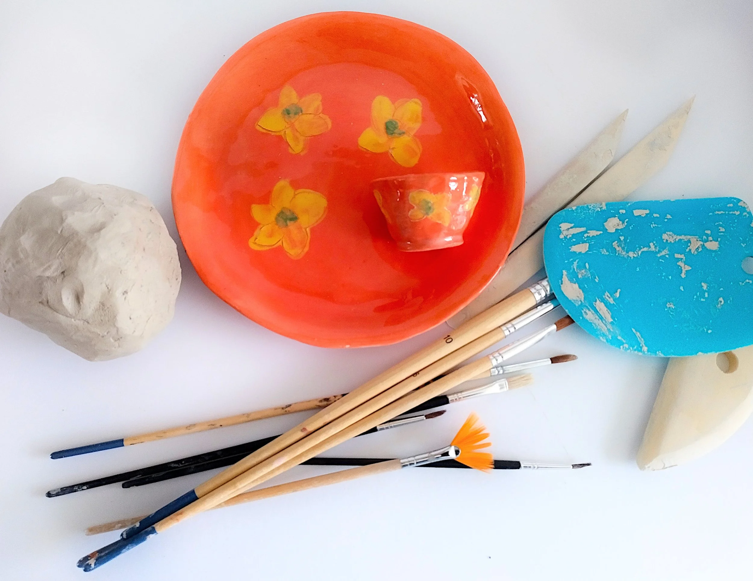 KIDS CERAMICS EGG CUP AND PLATE workshop - *CANCELLED* 