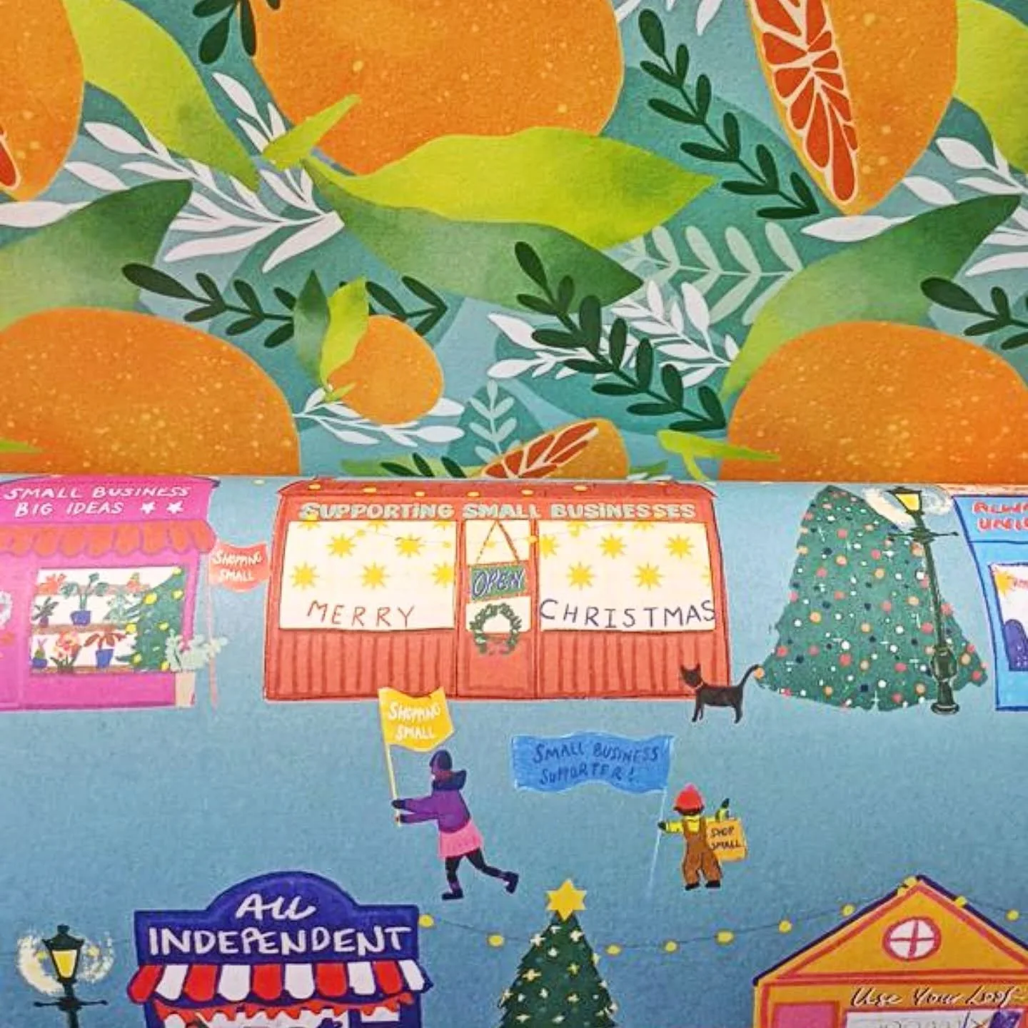 Good wrapping paper can make a great gift an AMAZING gift 😀🎁 

@marthaandhepsie @thesunshinebindery

#shopindependent 
#independentartist 
#exeterindependent 
#independentdesign 
#exeterbusiness 
#exeterphoenix 
#makermartexeter 
#giftwrap