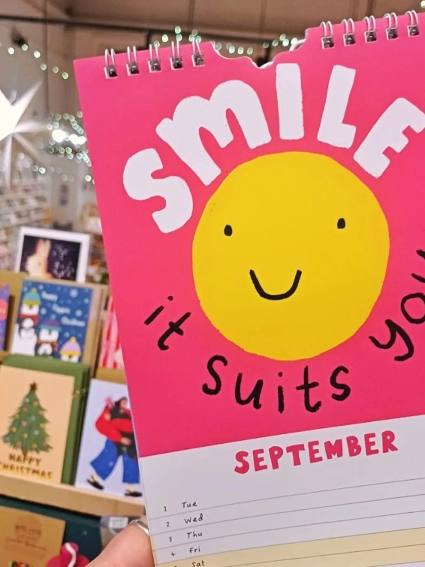 May 2026 be filled with joy, positivity and kindness!

Walll calendars in the shop &pound;6.99 🫶😁

@thehappynewspaper 

#thehappynewspaper 
#independentartist 
#shopindependent 
#exeterbusiness 
#exeterphoenix 
#feelgood 
#makermartexeter 
#inexete