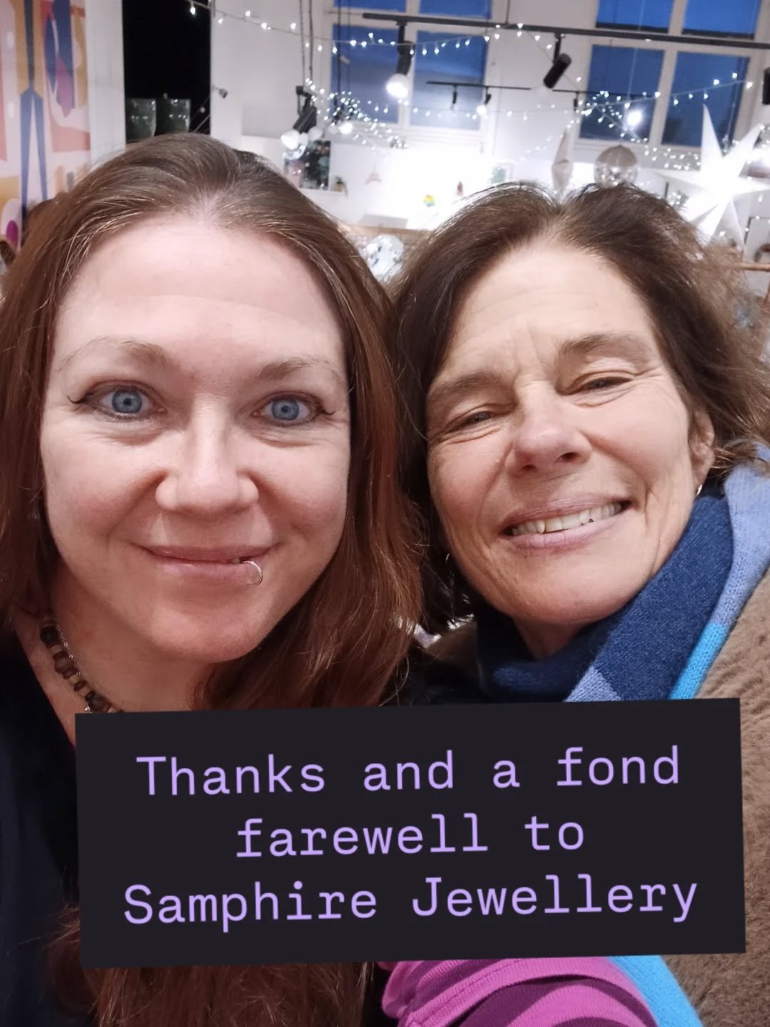 Today marks the end of an era in Maker Mart as we say farewell to one of our longest standing stockists @samphirejewellery

Crista has been volunteering in the shop since the very beginning (before we had any paid staff!), and has been a really impor