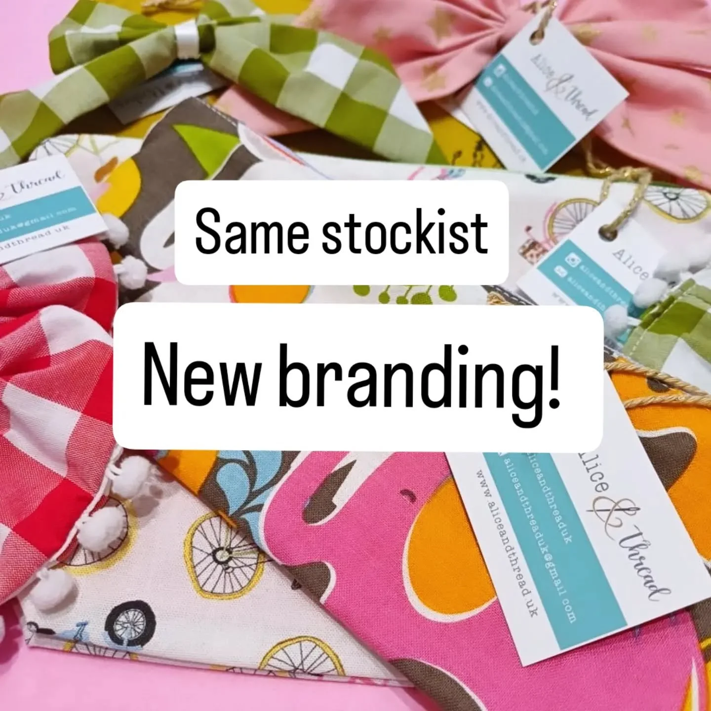 Our longtime stockist Alice is having a rebrand! After operating under the Name 'Simply Wishes' for years, it is time to freshen up. 

Follow the page @aliceandthread.uk 

#independentdesign 
#exeterbusiness 
#madeindevon