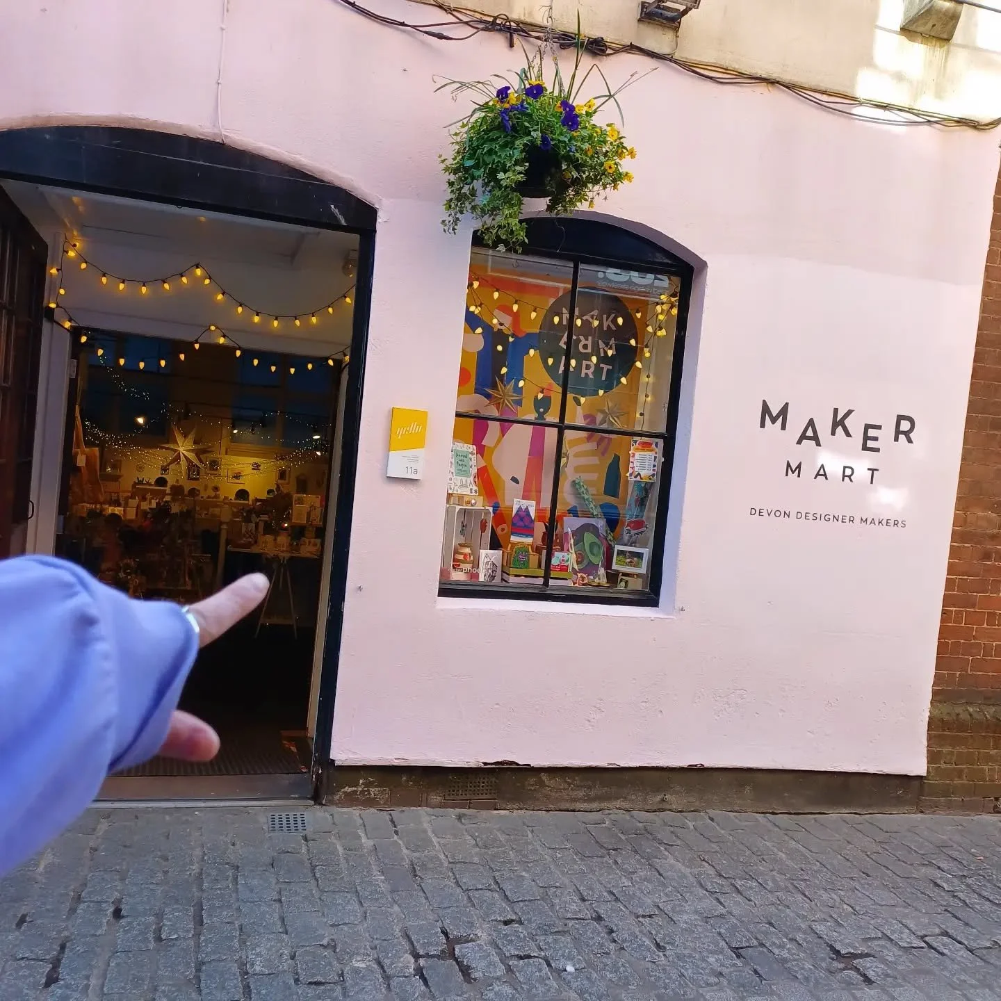 A few outdoor shots of the shop, and our surroundings on Gandy Street, Exeter. 

Really privileged to have such a wonderful space, and surrounded by some other really lush businesses including retro clothes shops, other indie shops, jewellers, hairdr