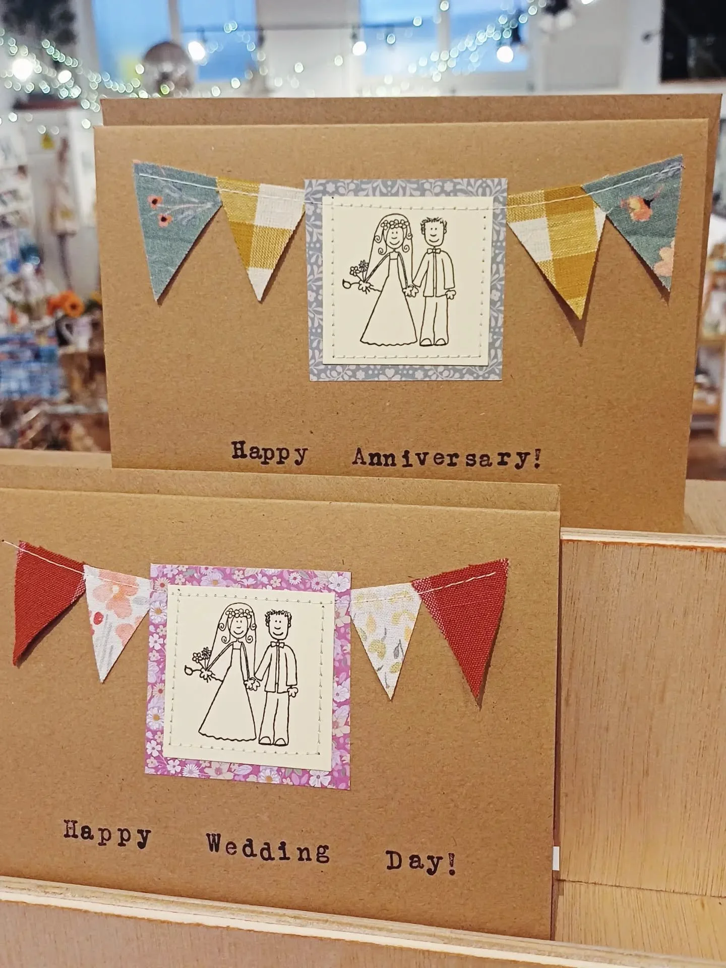 * Restock news!*

 Long-awaited restock of these ever popular cards 😀

How are they made you ask? Well, it's a combination of cutting, sewing, stamping and printing - all by hand in a lovely studio in Devon. 

Like and follow to find out more about 