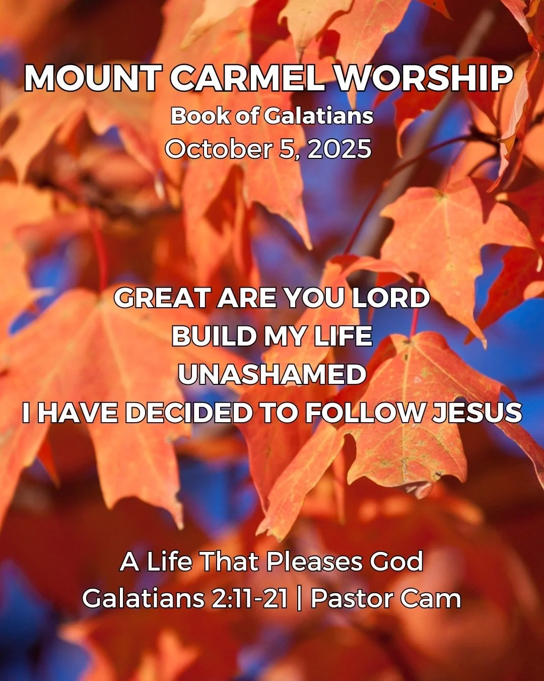 Sundays are better together! Bring your family, invite a friend, and join us as we worship and grow in faith.
