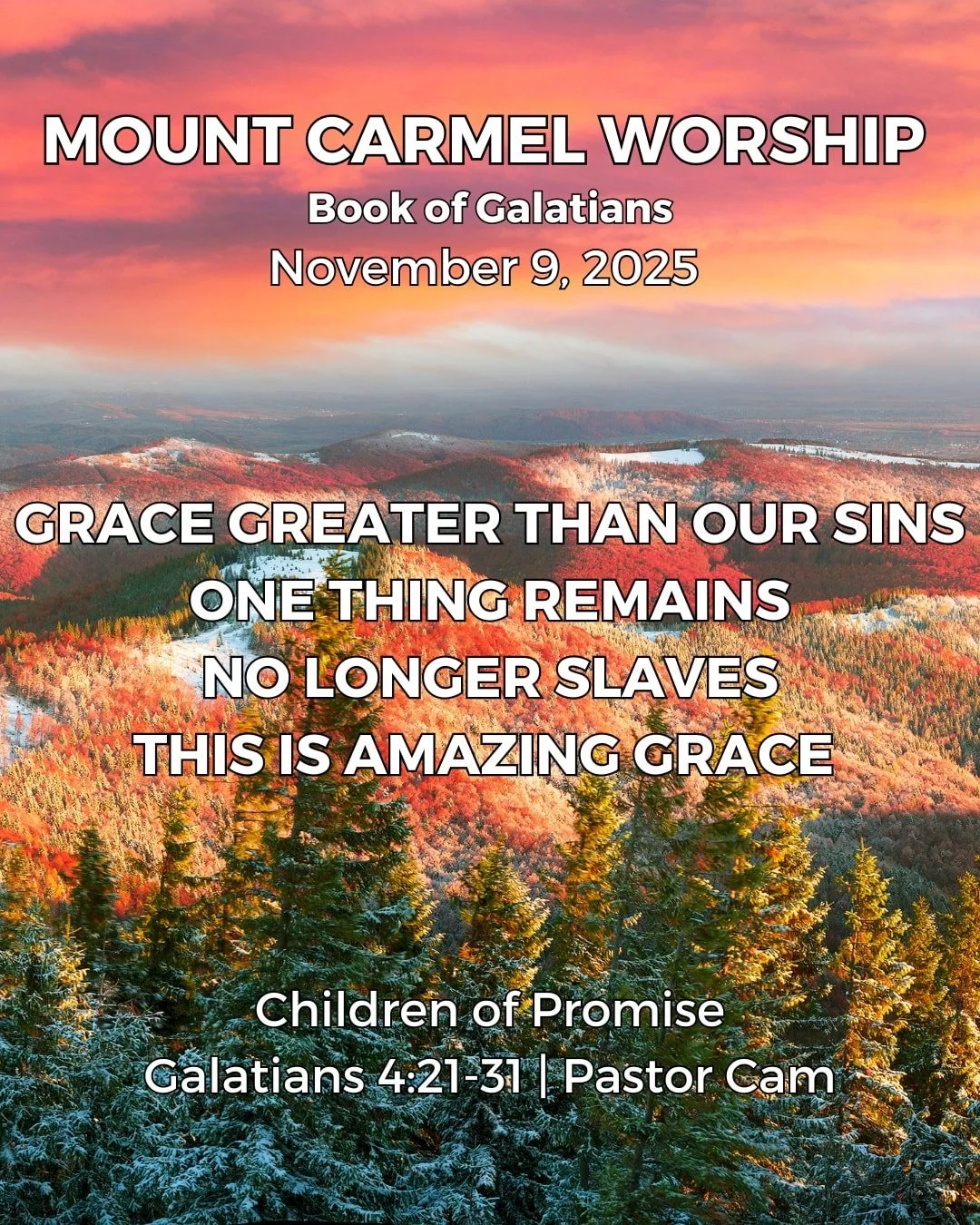 There&rsquo;s nothing like worshiping together!

Join us this Sunday as we gather to praise, grow, and celebrate God&rsquo;s goodness as one church family.