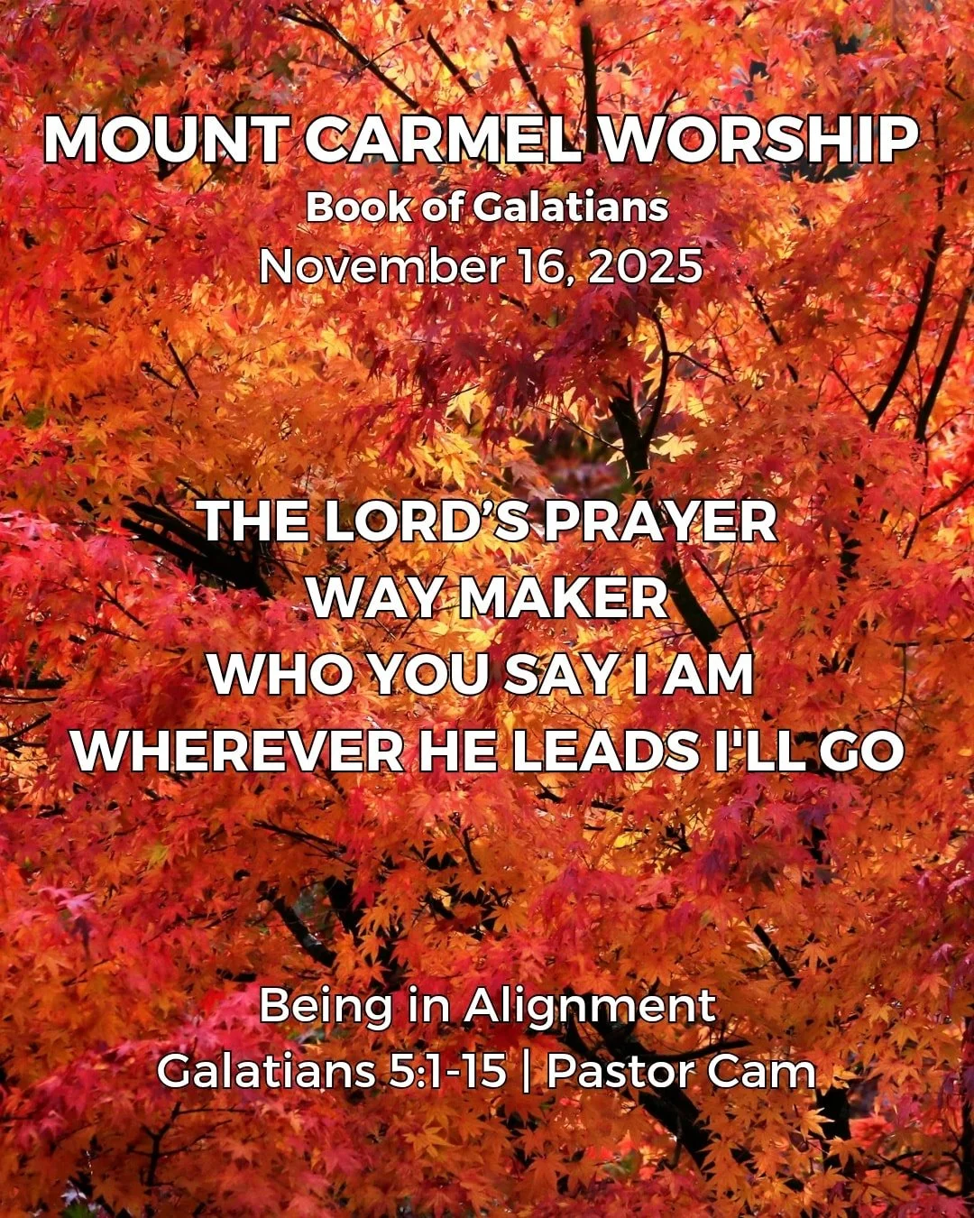 We can&rsquo;t wait to worship with you this Sunday! 🙌

Come expectant, come hungry, come ready to encounter God together.&rdquo;