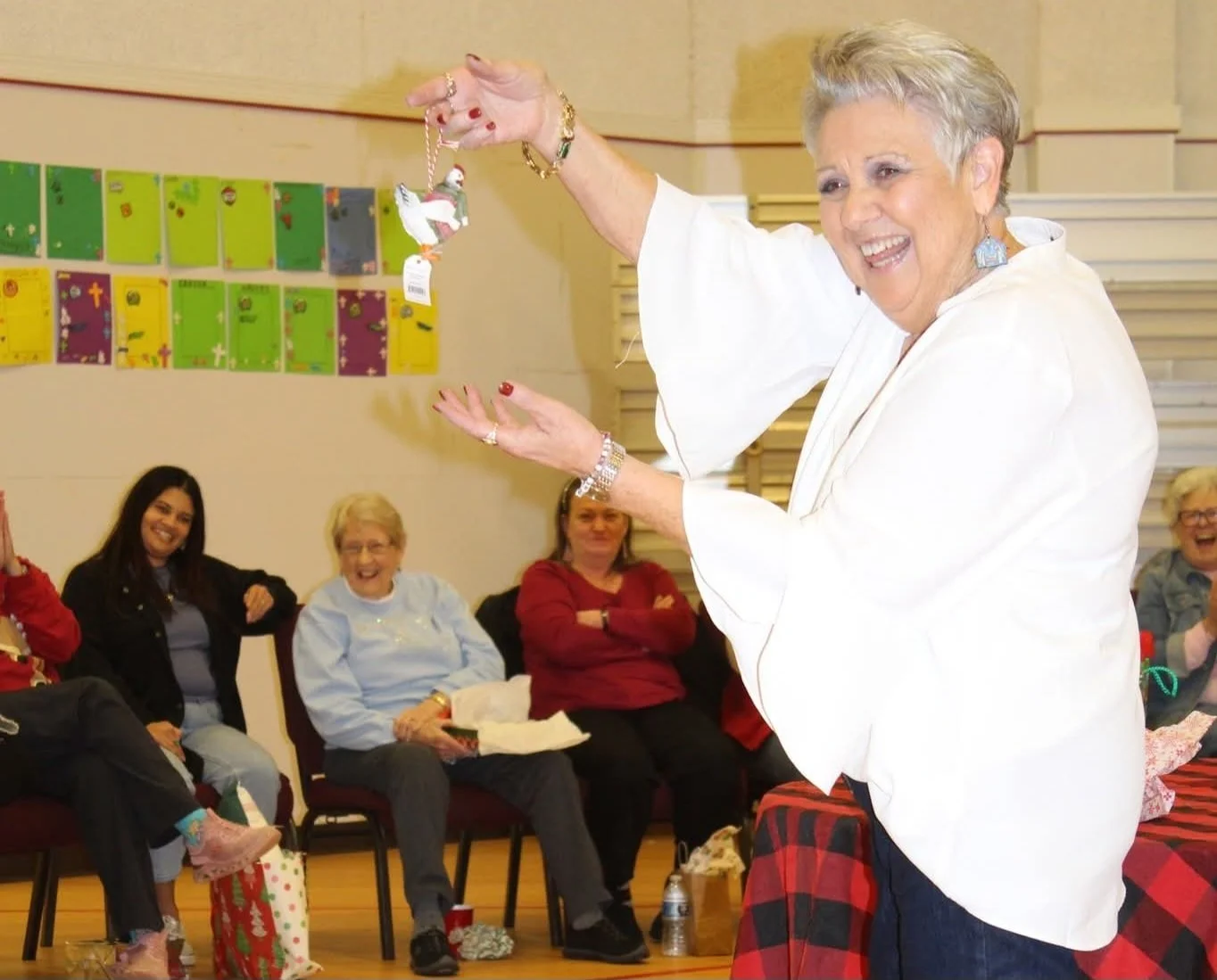 Warning: excessive joy, uncontrollable giggles, and ornament envy may have occurred. 😄🎄 We had the best time at our Women&rsquo;s Ornament Exchange!