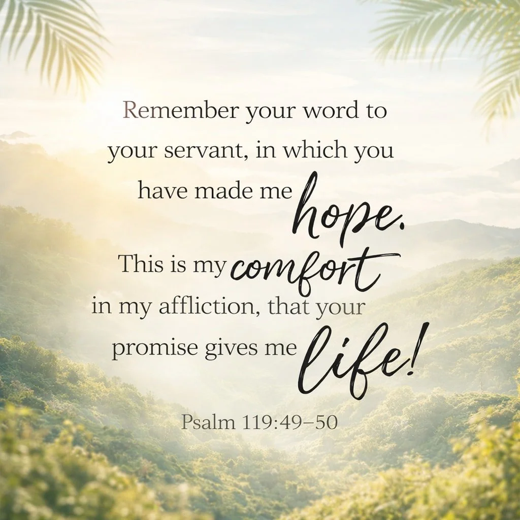 Join us tonight as we pray together and continue our study of Psalm 119.