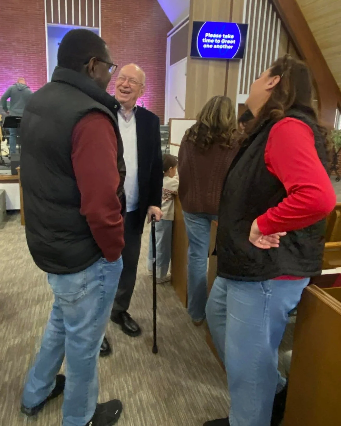 So good to be back together 🙌

There&rsquo;s nothing like gathering as the church, lifting our voices, and worshiping Jesus side by side. Grateful for every moment we shared yesterday ❤️