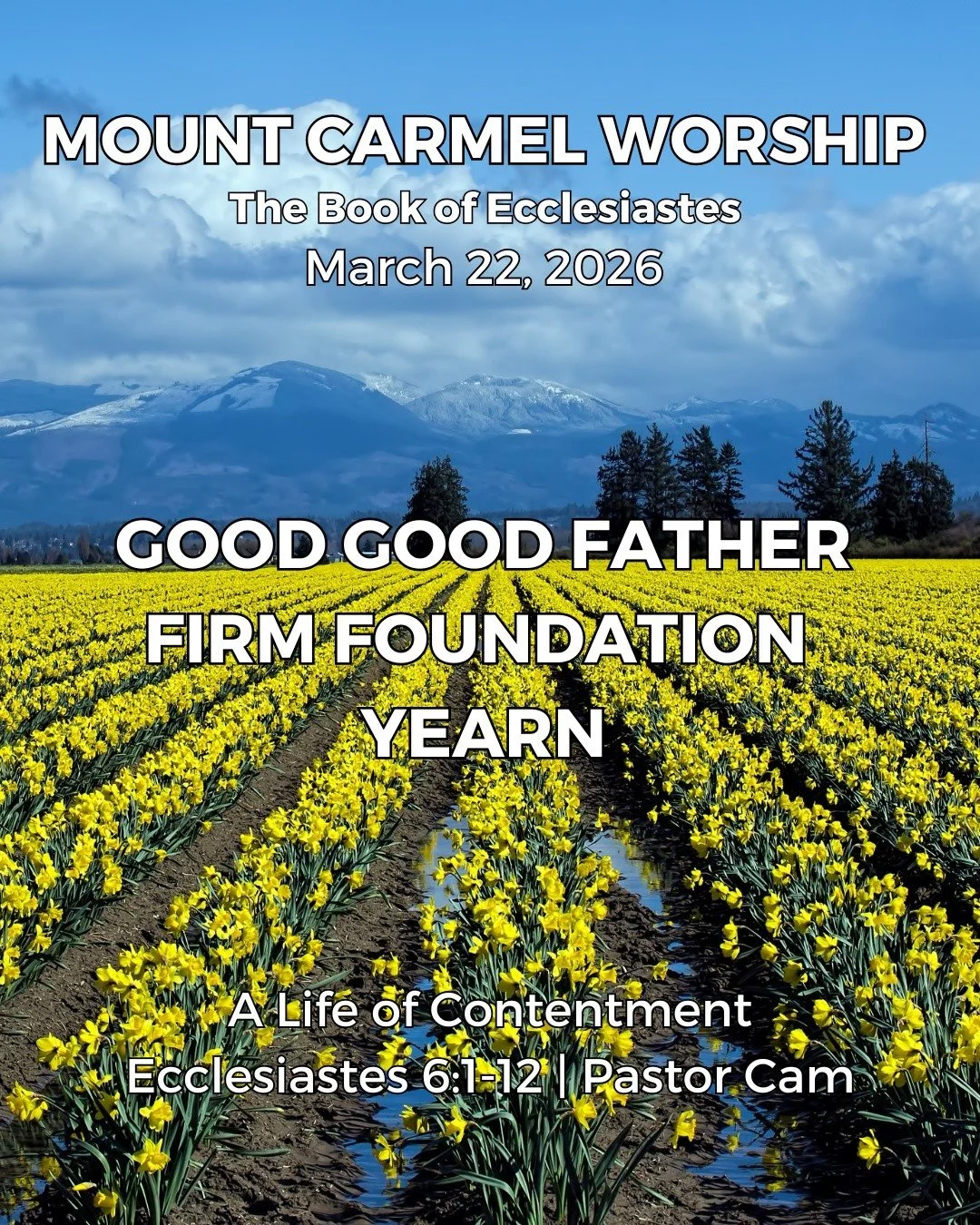 Sunday&rsquo;s setlist is here! 🔥🎶
Start listening now and come ready to sing with us!