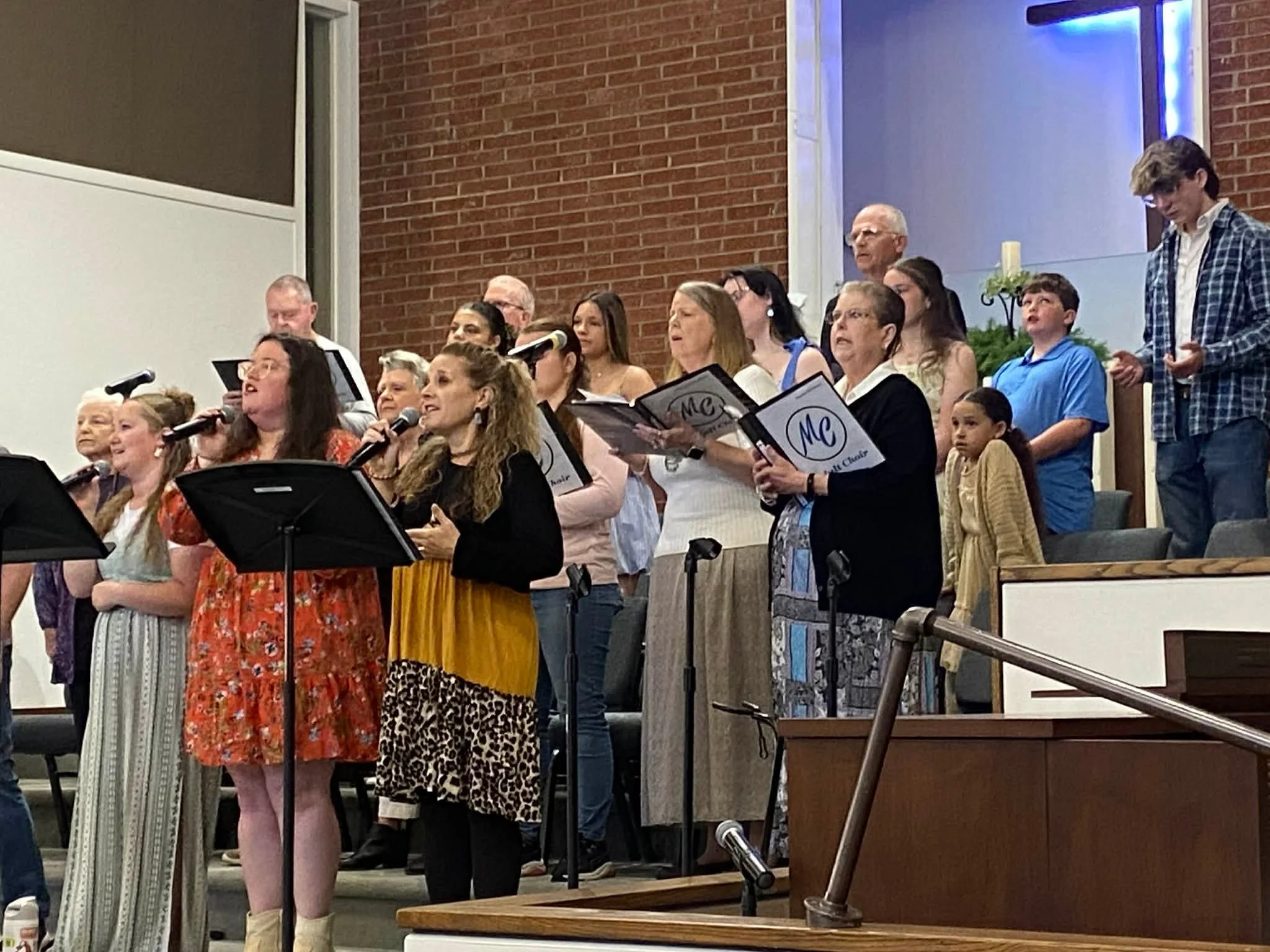 Worshiping together yesterday was a gift. Grateful for our church family and all God is doing.