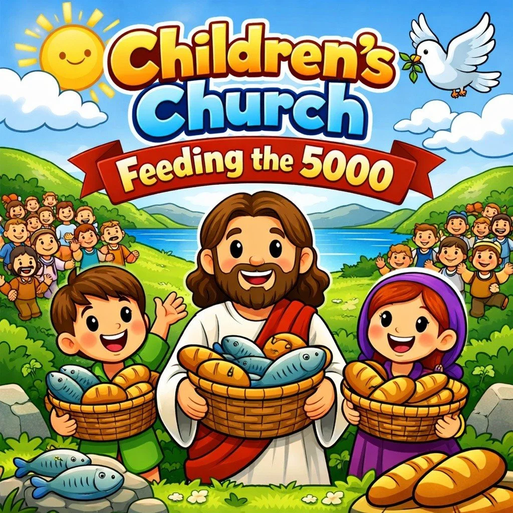 One lunch. Thousands fed. 🤯🍞🐟
Sunday we'll learn that Jesus does the unexpected!